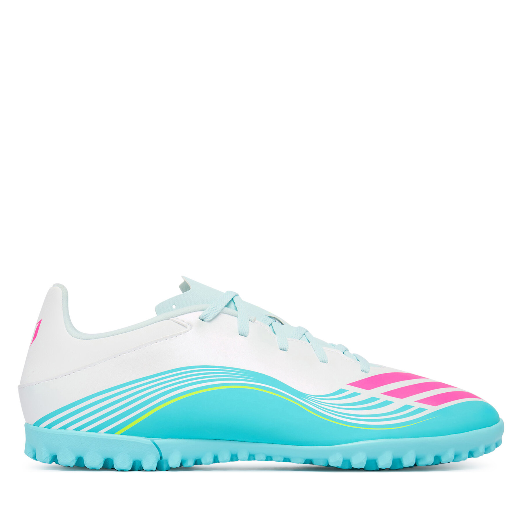Tenisice za nogomet adidas F50 Messi Club Tf JQ0947 Bijela