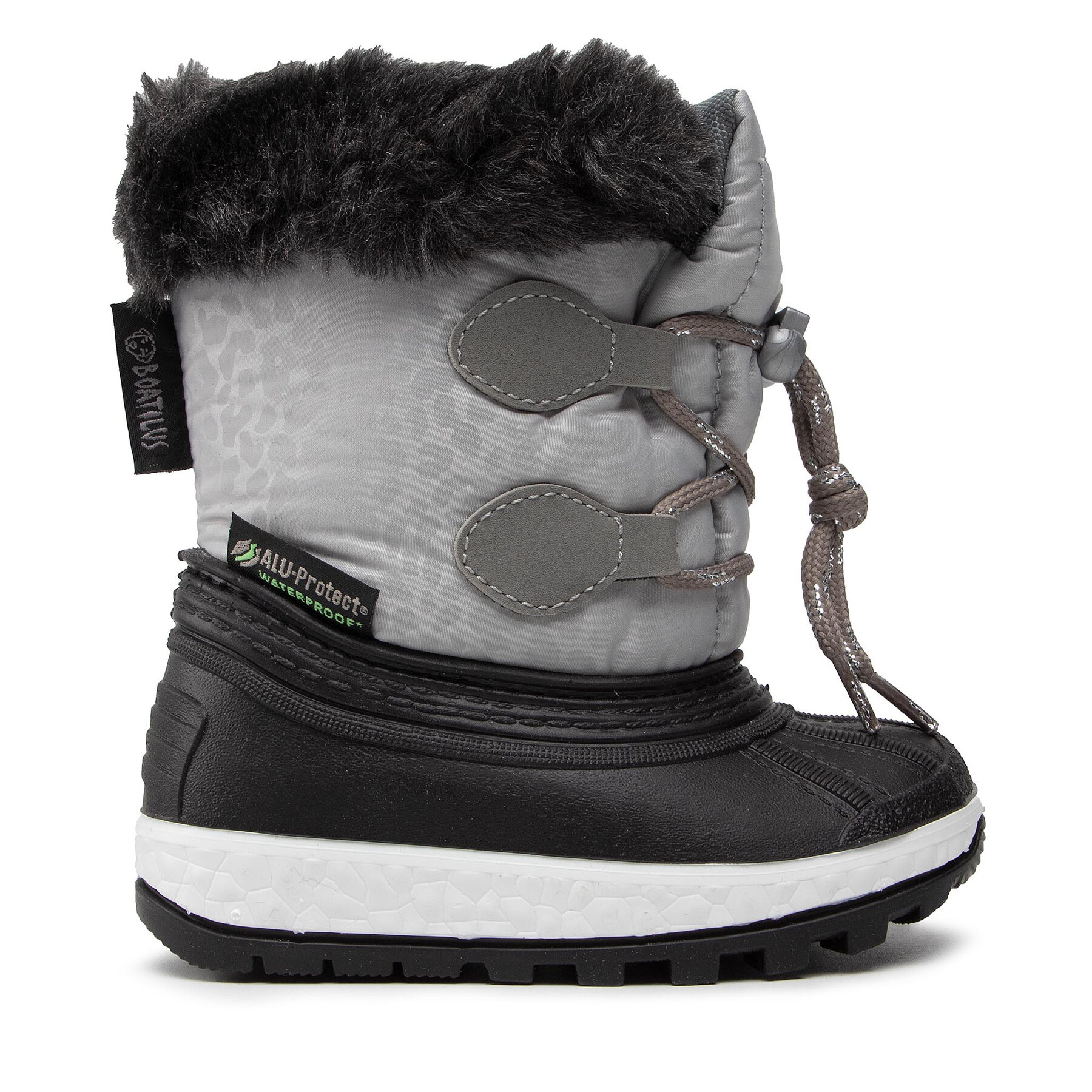 Cizme de zăpadă Boatilus K Joggy Sport Lace NJ02 VAR.15ZV Gri