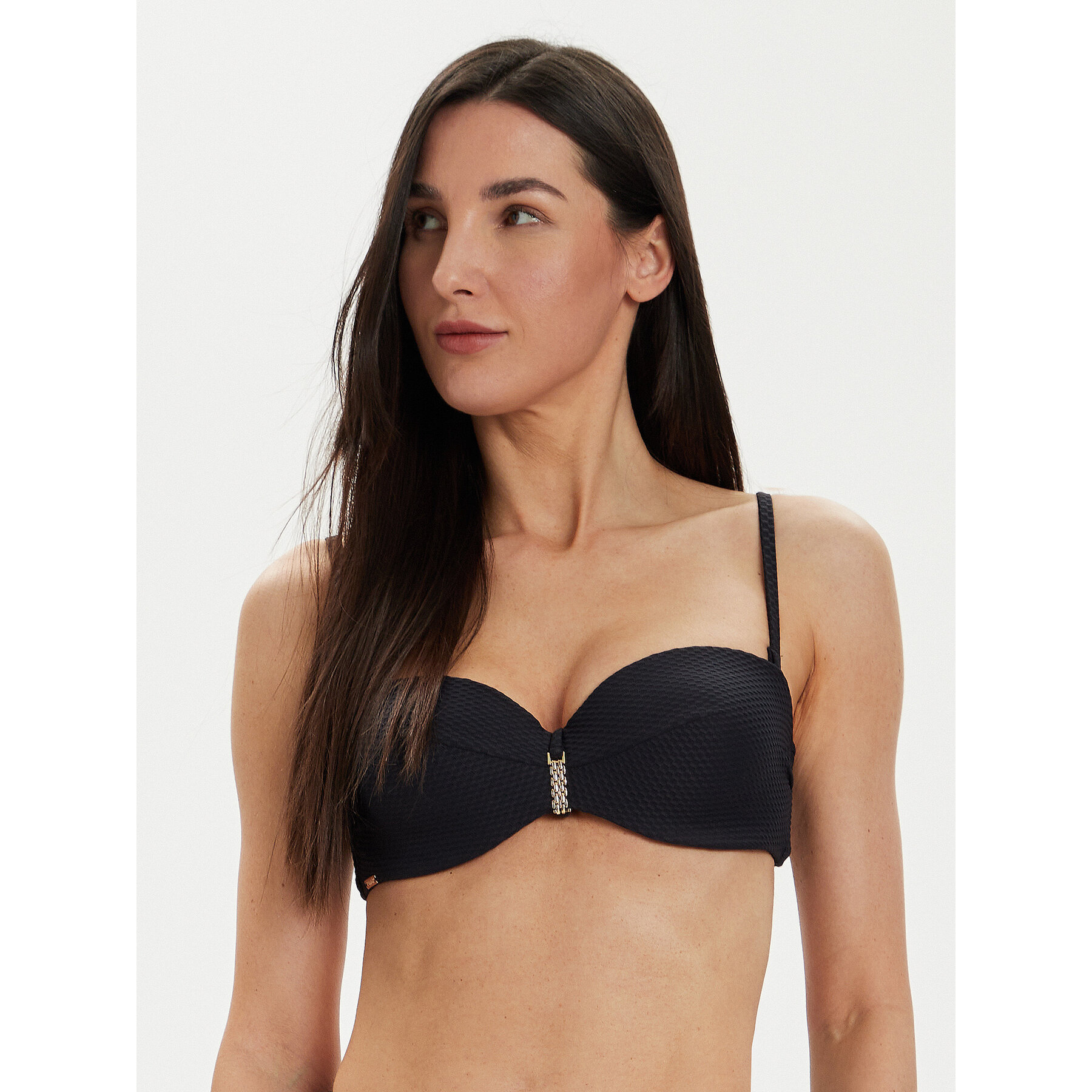 Selmark Bikini-Oberteil BJ516 Schwarz