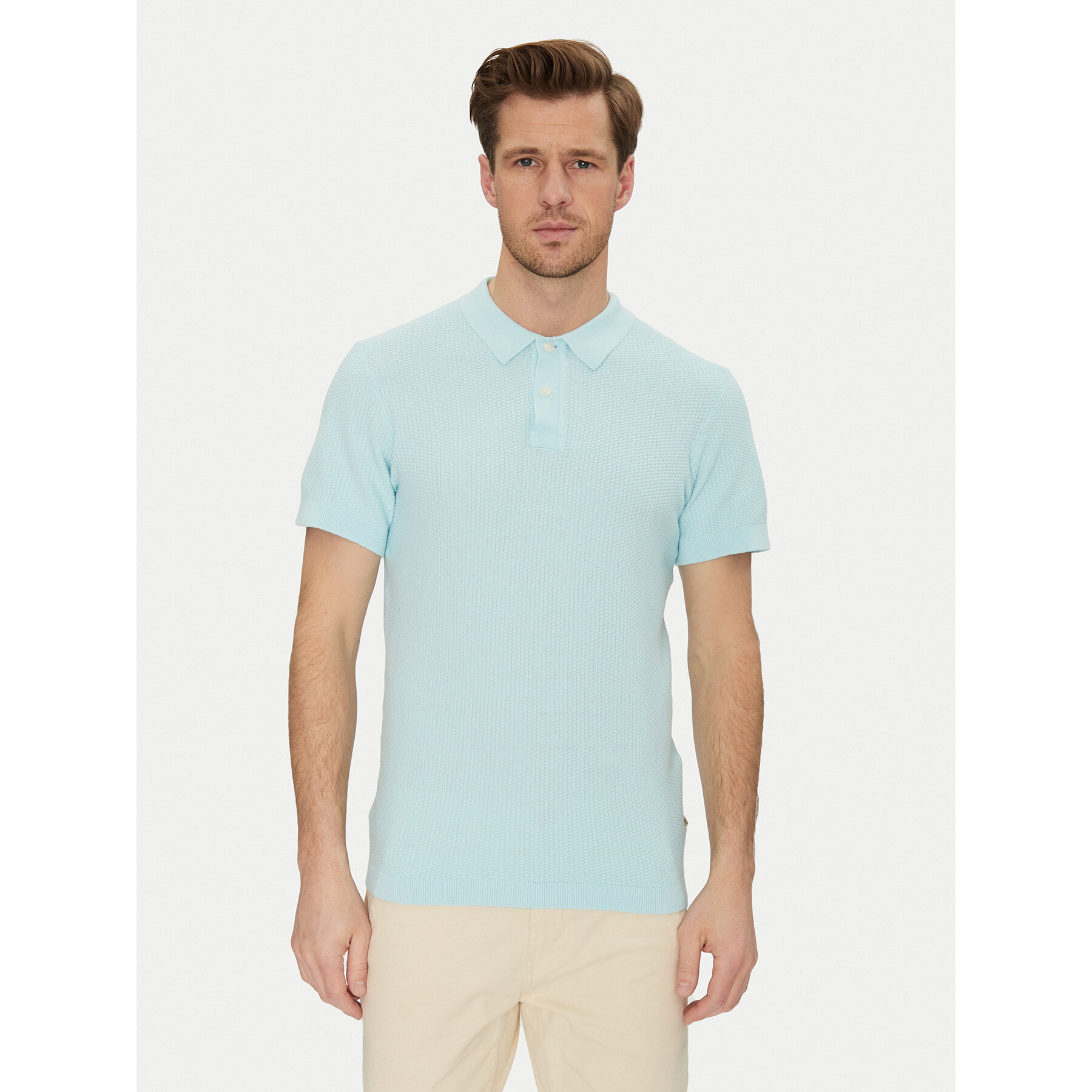 Blend Polo 20718361 Tirkizna Regular Fit