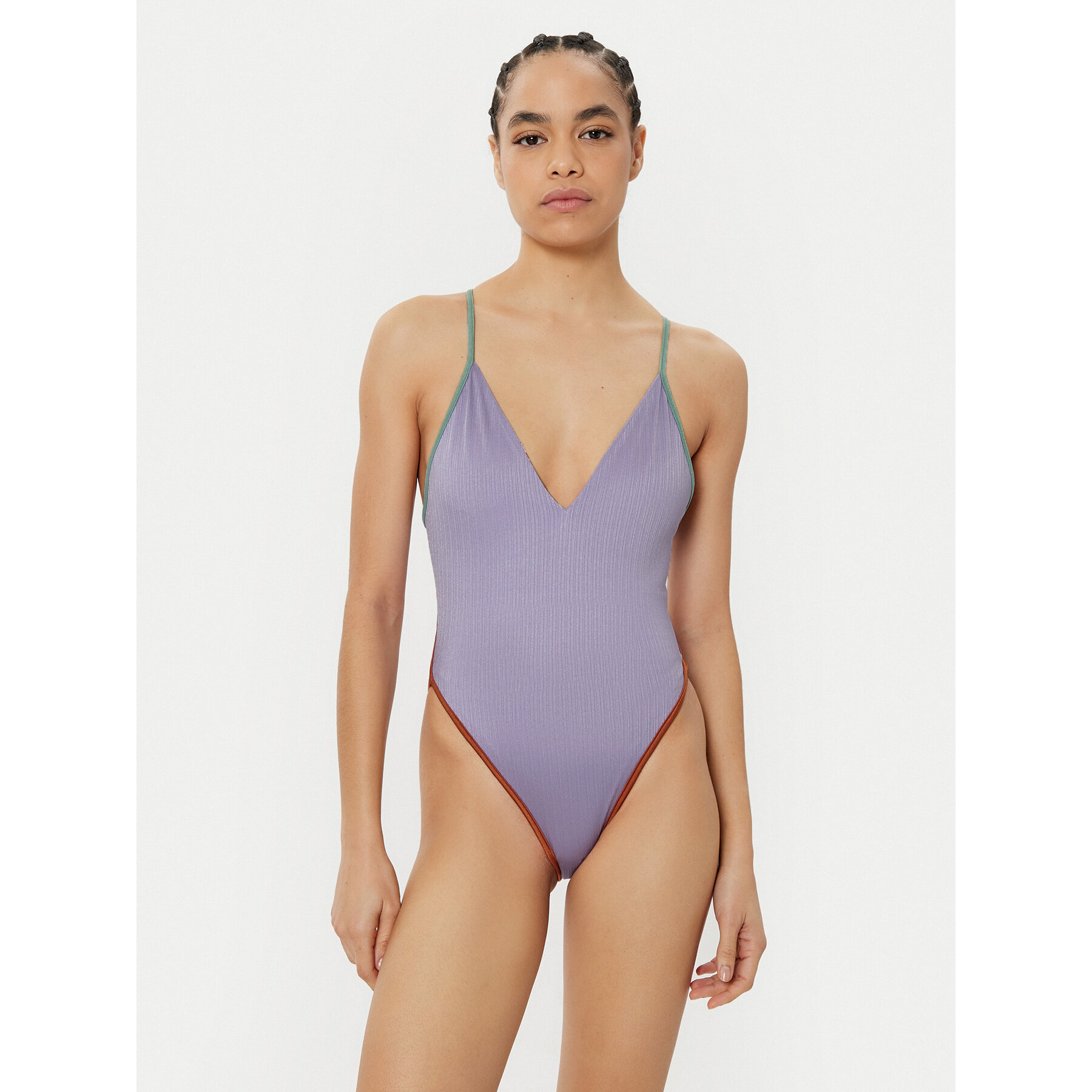 Maaji Badeanzug Wisteria Mae Classic PT3748SOC001 Violett