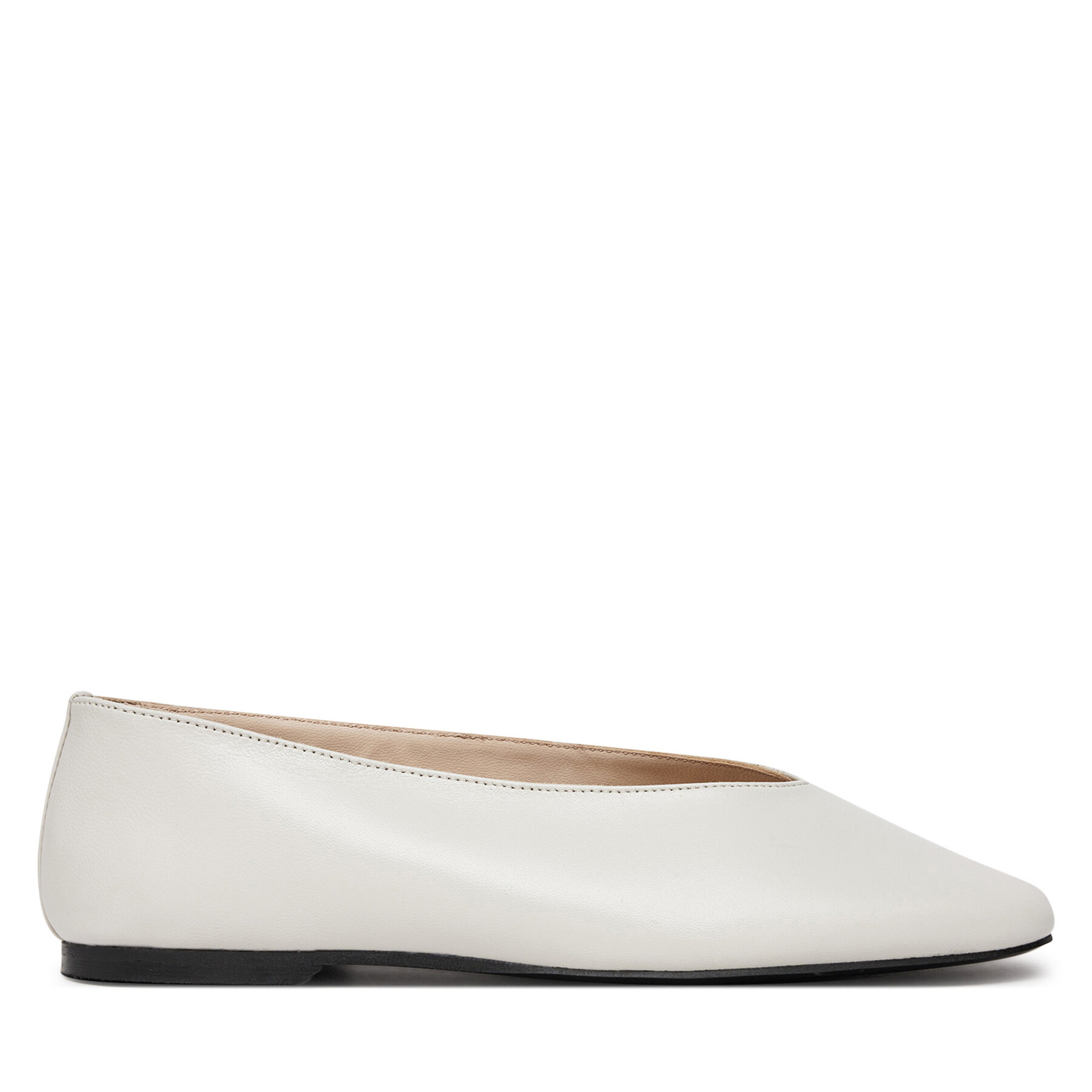  Balerina Calvin Klein HW0HW02441 Bézs akciós termékkép 1