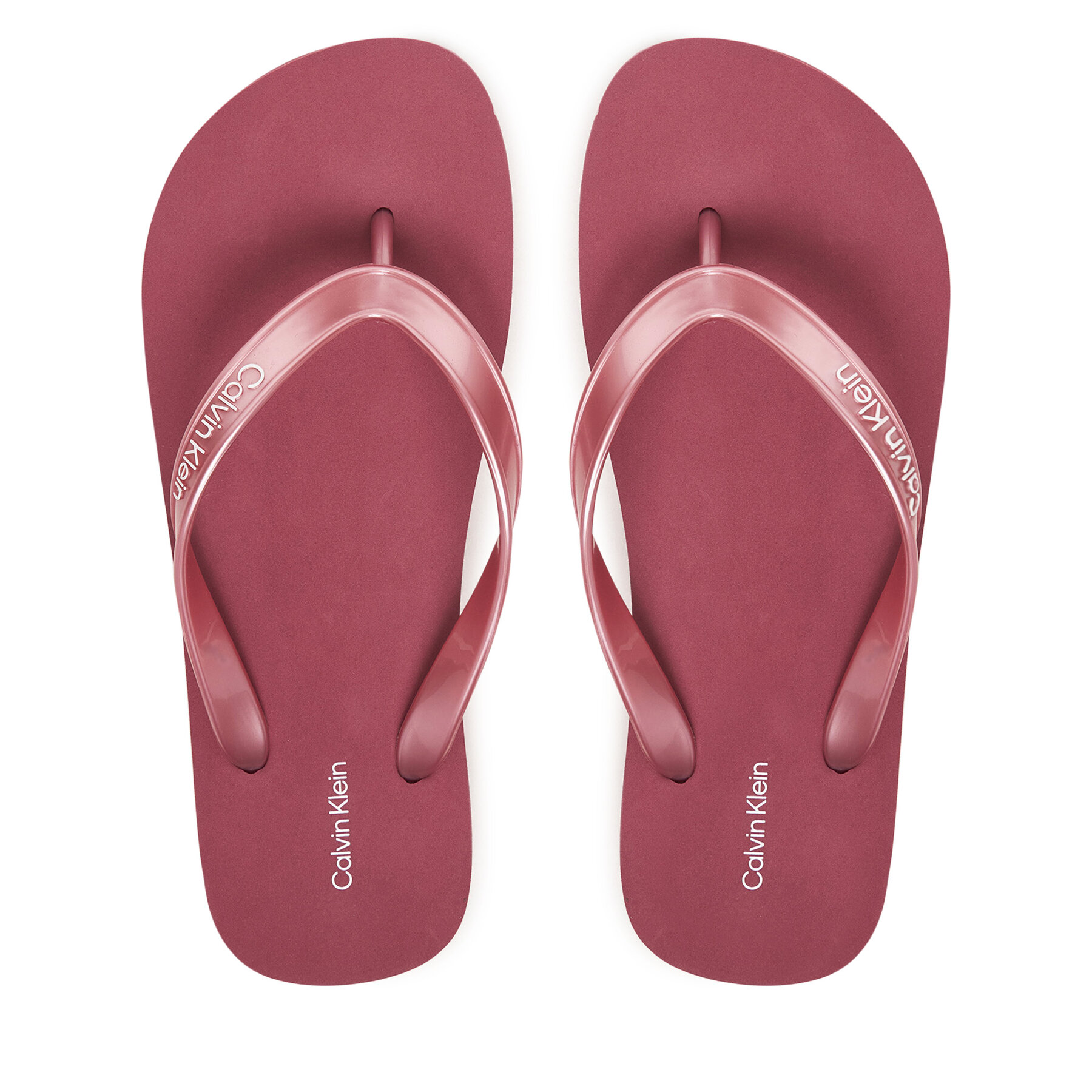 Σαγιονάρες Calvin Klein Flatform Flip Flop Met Tpu HW0HW03120 Ροζ