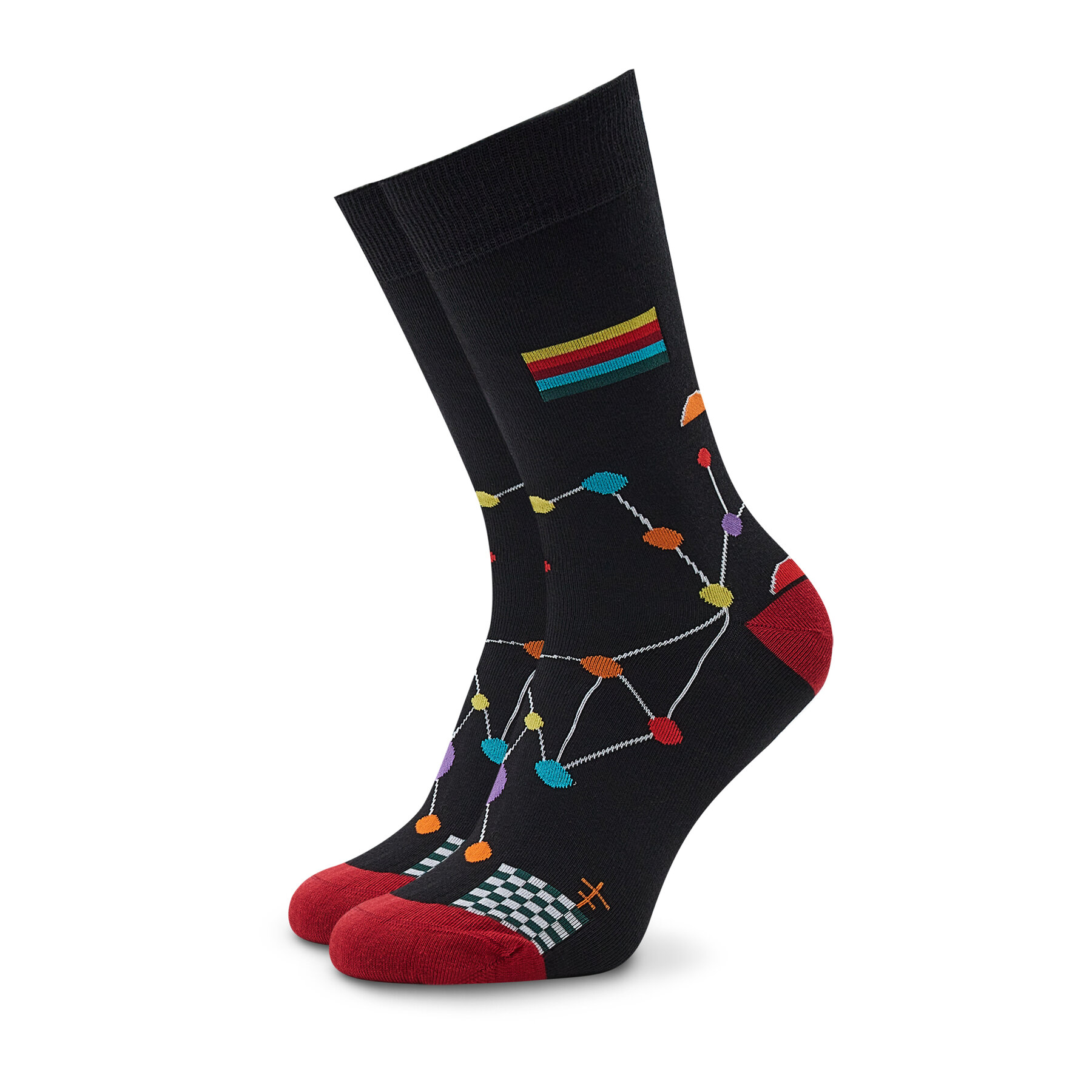 

Високі шкарпетки unisex Curator Socks Network Чорний