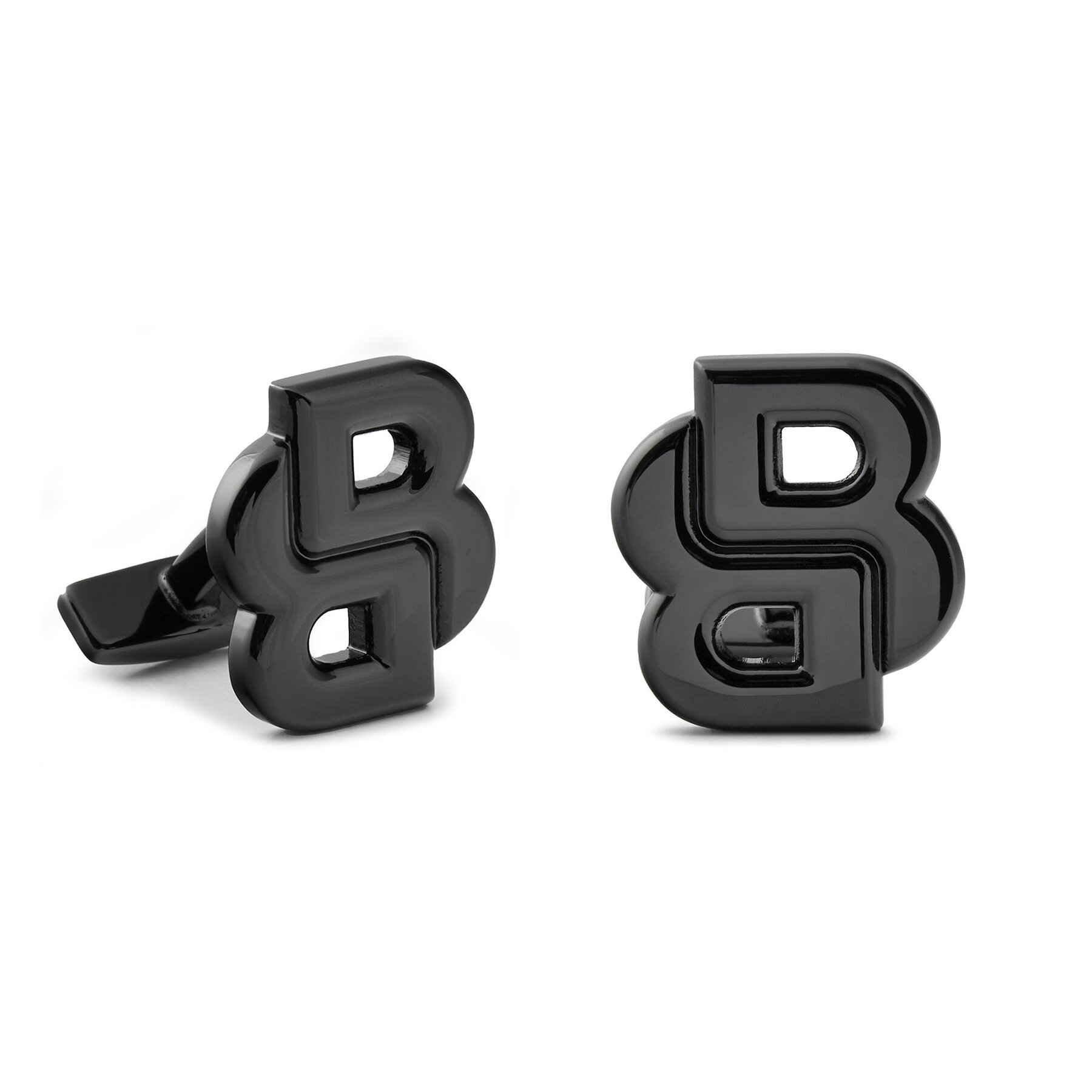 Manžetové gombíky Boss 50515432 Čierna