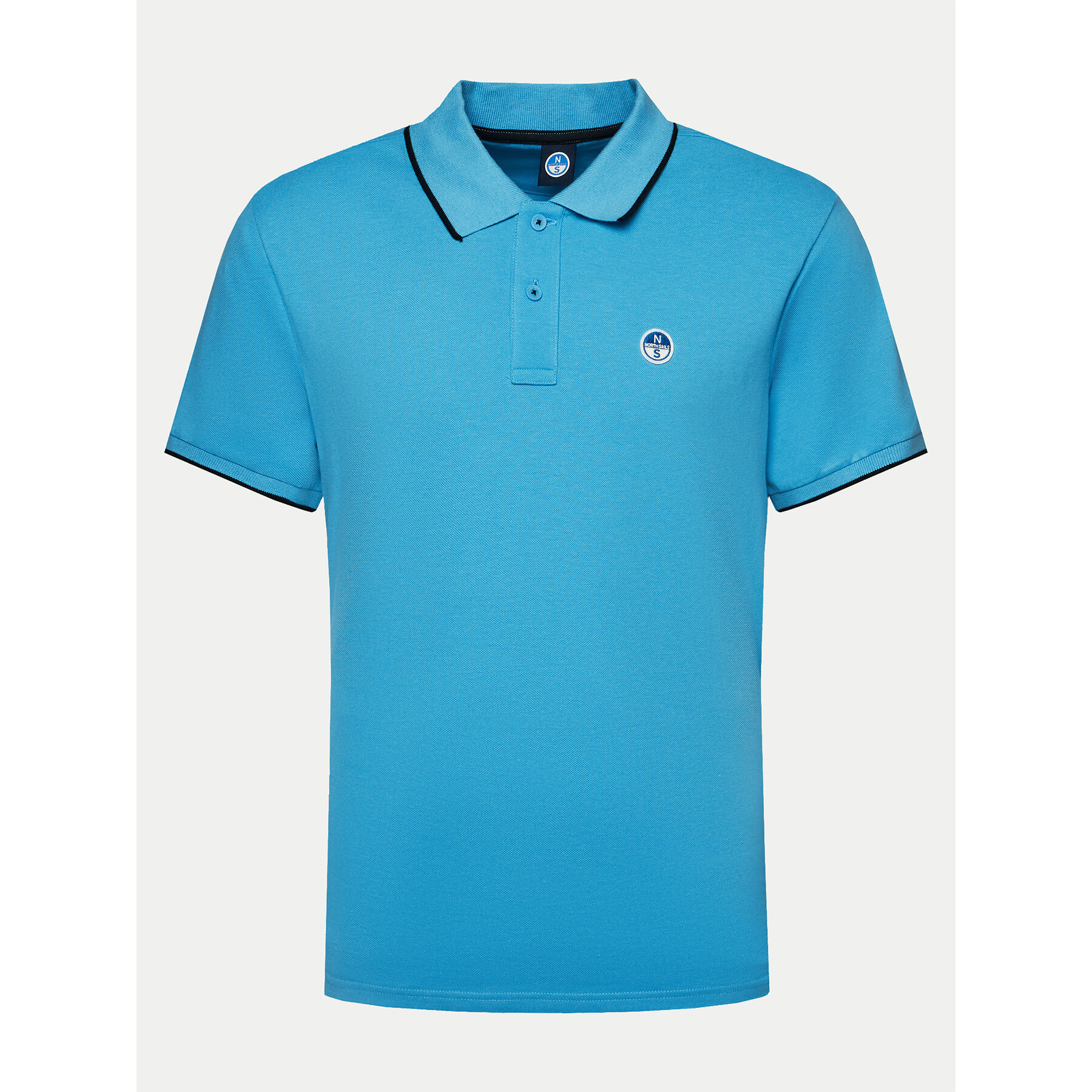 North Sails Pólóing 692452 Kék Regular Fit