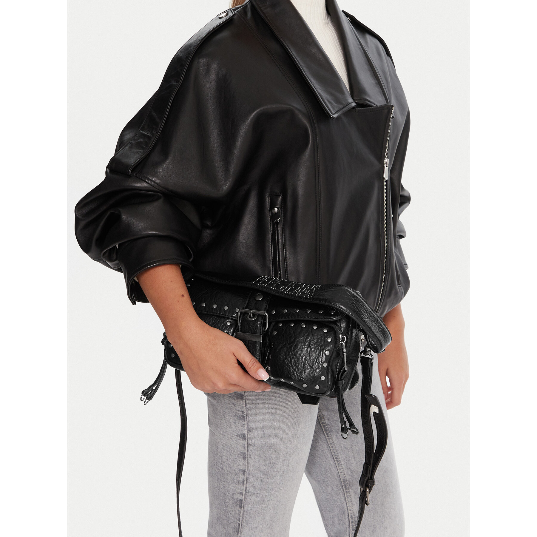 Borsetta Pepe Jeans Sally Moon PL0300002 Nero