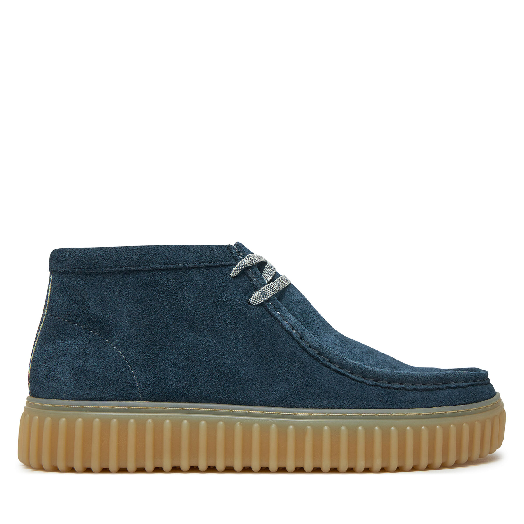 Botines planos Clarks Torhill Hi 26178265 Azul marino