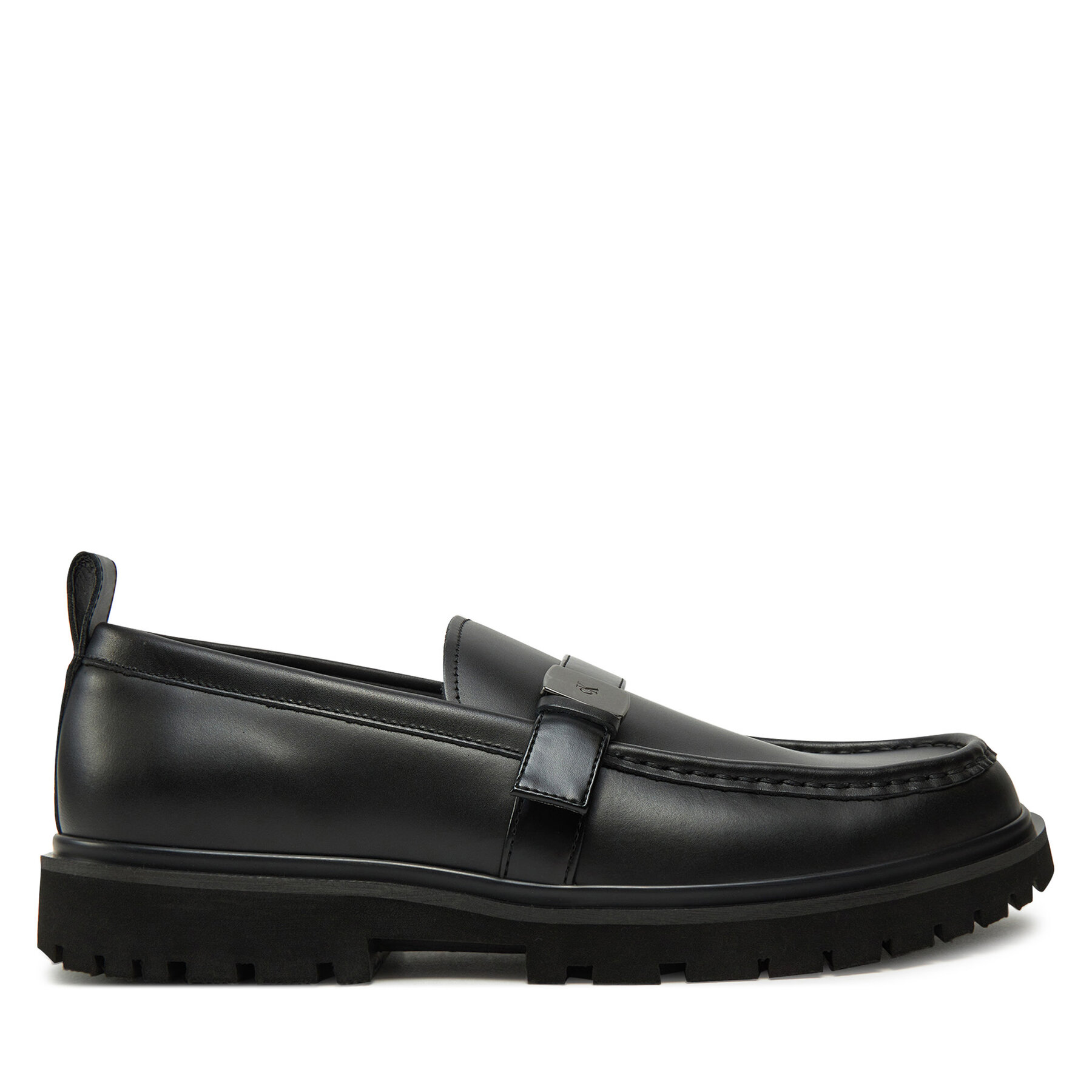 Pánske Mokasíny Calvin Klein Jeans, Rozmer: 44, Čierna, Eva Apron Loafer Hdw YM0YM01252