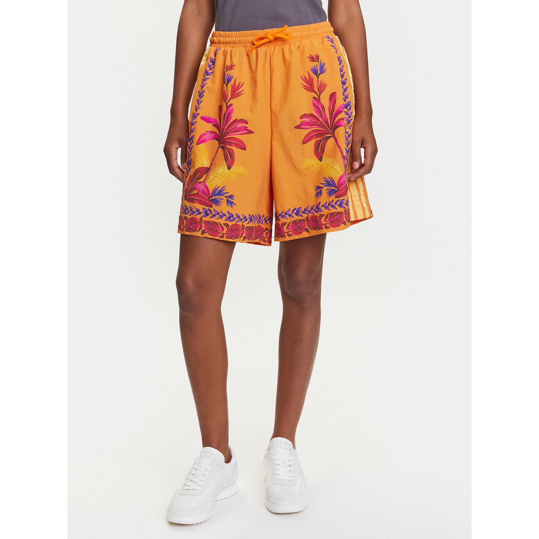 adidas Sportshorts FARM JD6289 Orange Loose Fit