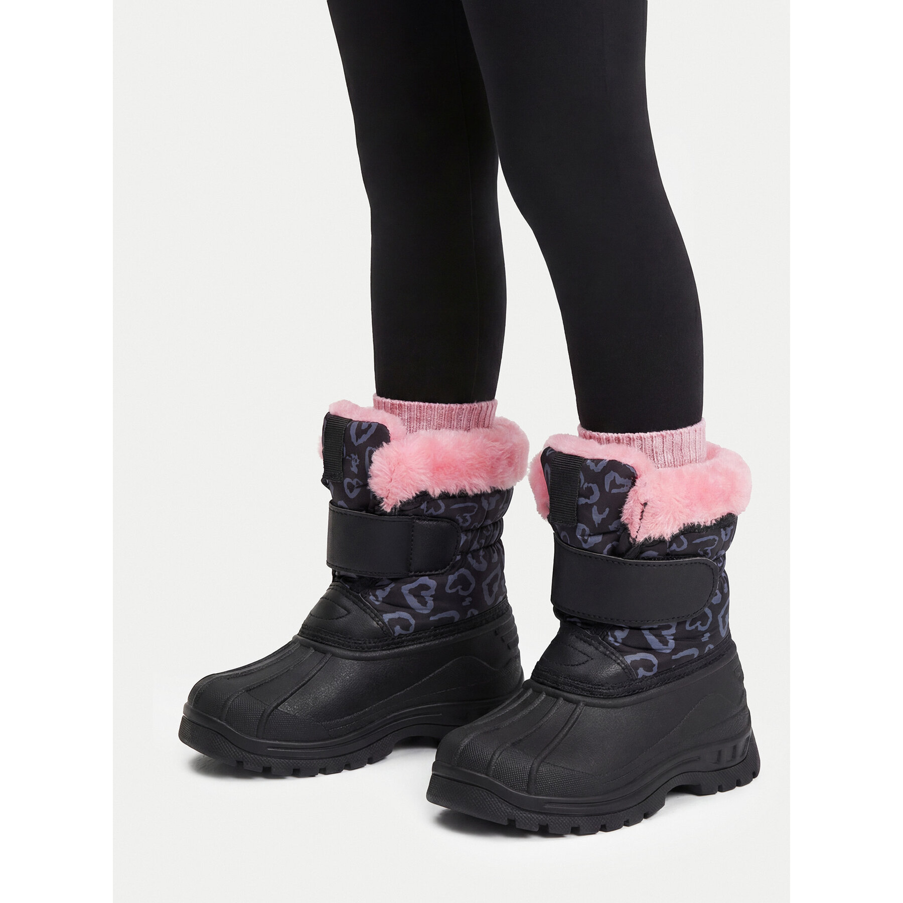 Cizme de zăpadă DeeZee CEO-P140225 Negru