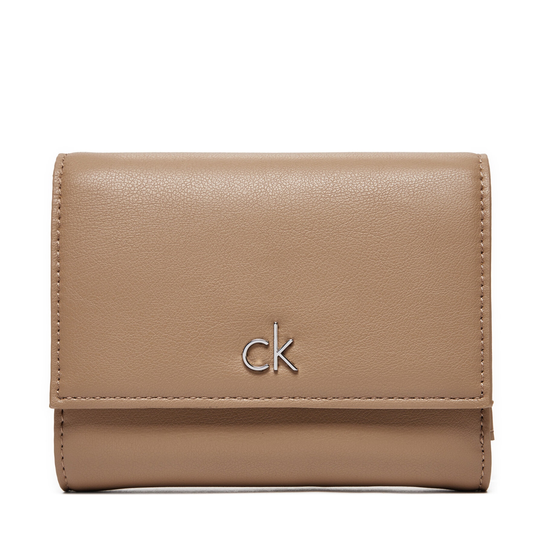 Kis női pénztárca Calvin Klein Ck Daily Medium Trifold/Pbl K60K612851 Bézs