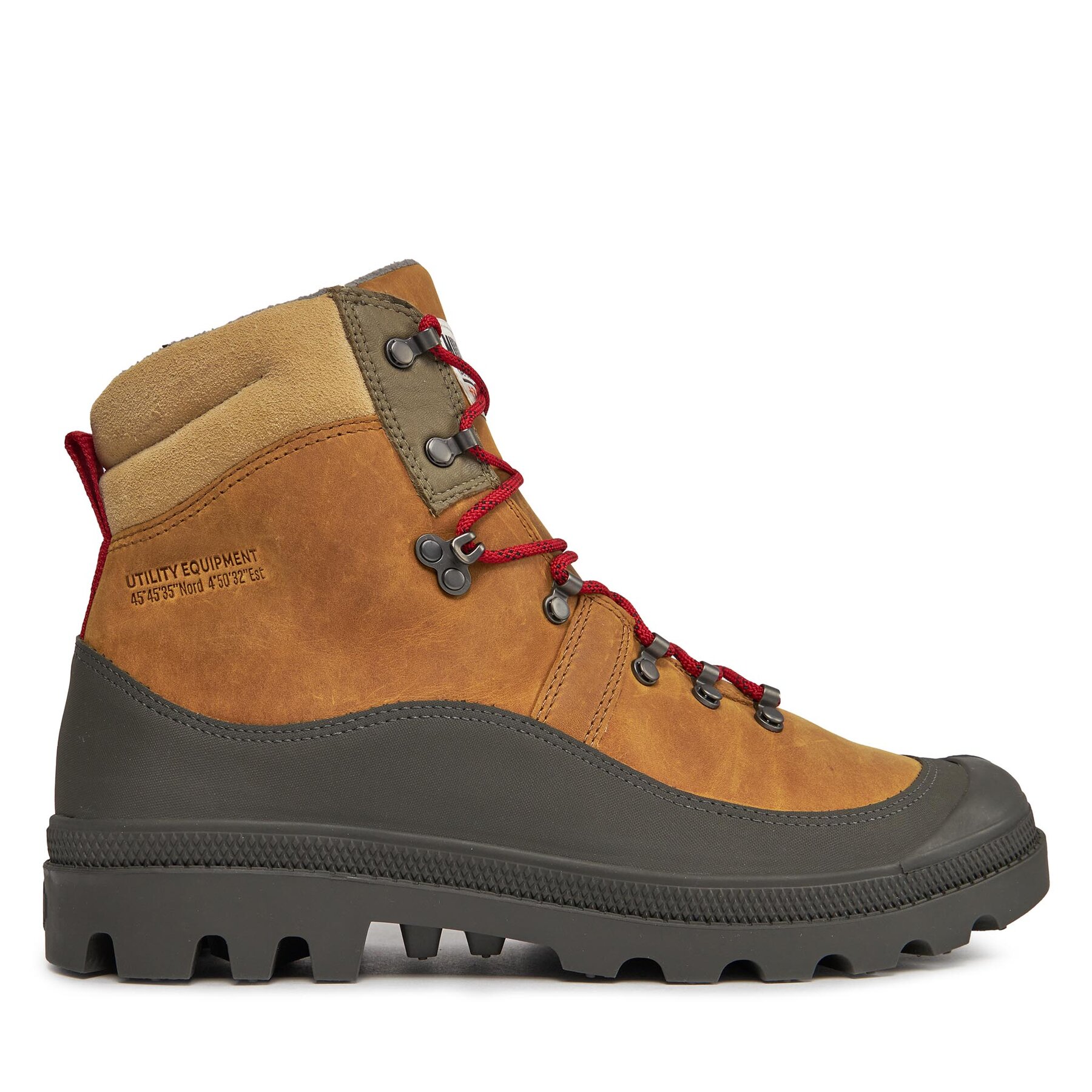 Férfi Bakancs Palladium, Méret: 40, Barna, Pallabrousse Hkr Wp+ 08840-275-M