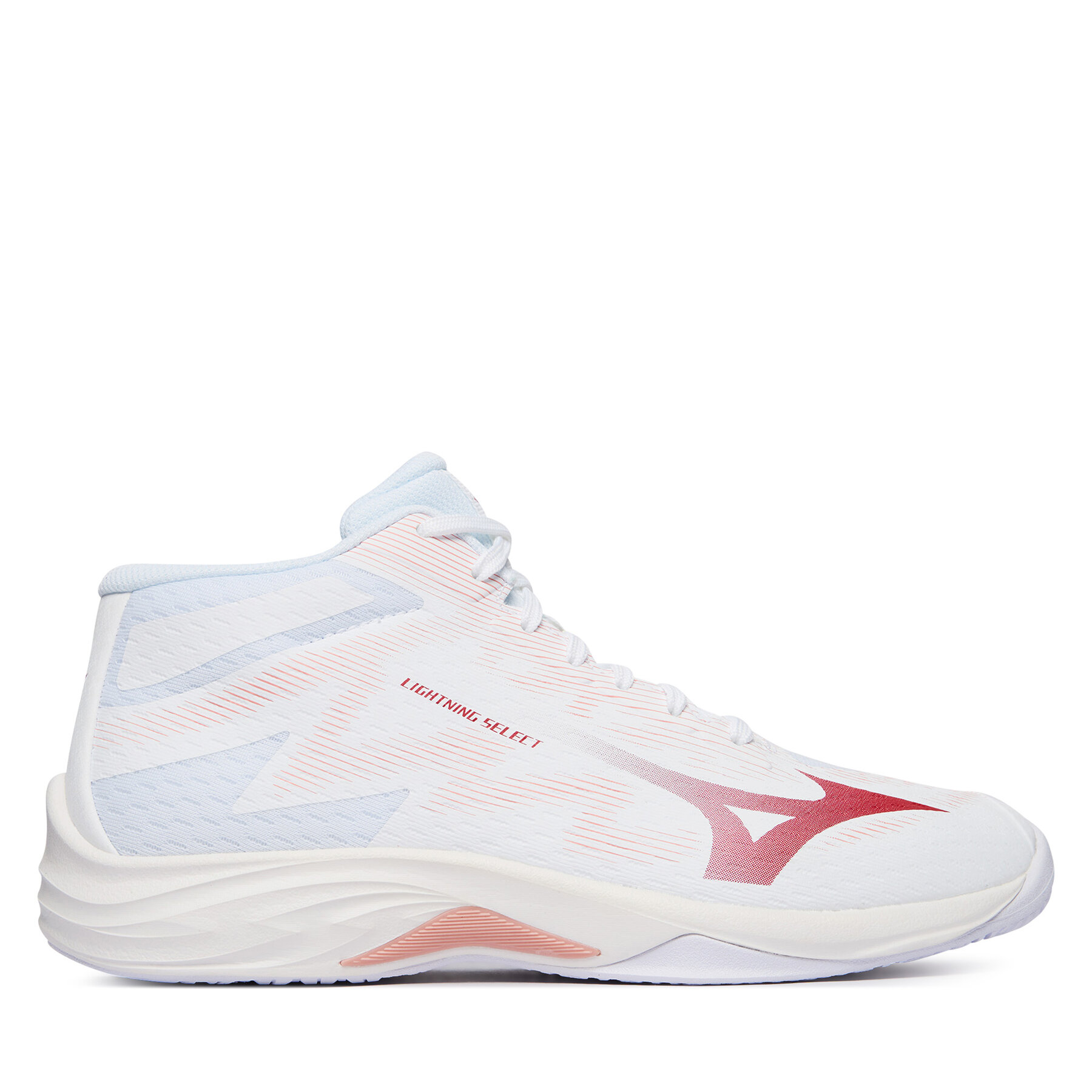 Halové topánky Mizuno Lightning Select Mid V1GC2675 Biela