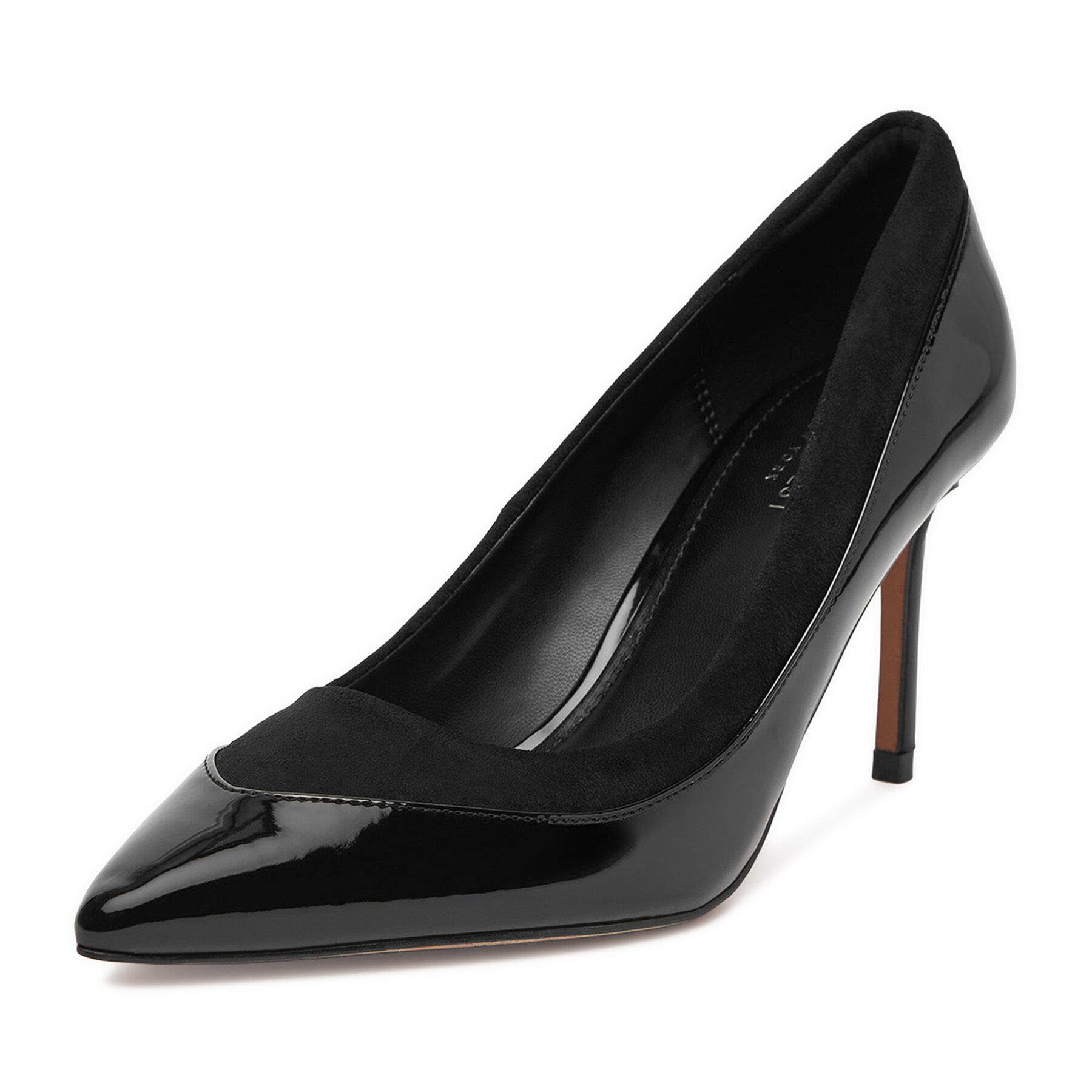 Pantofi cu toc subțire Nine West CEO-CD26-009-1 Negru