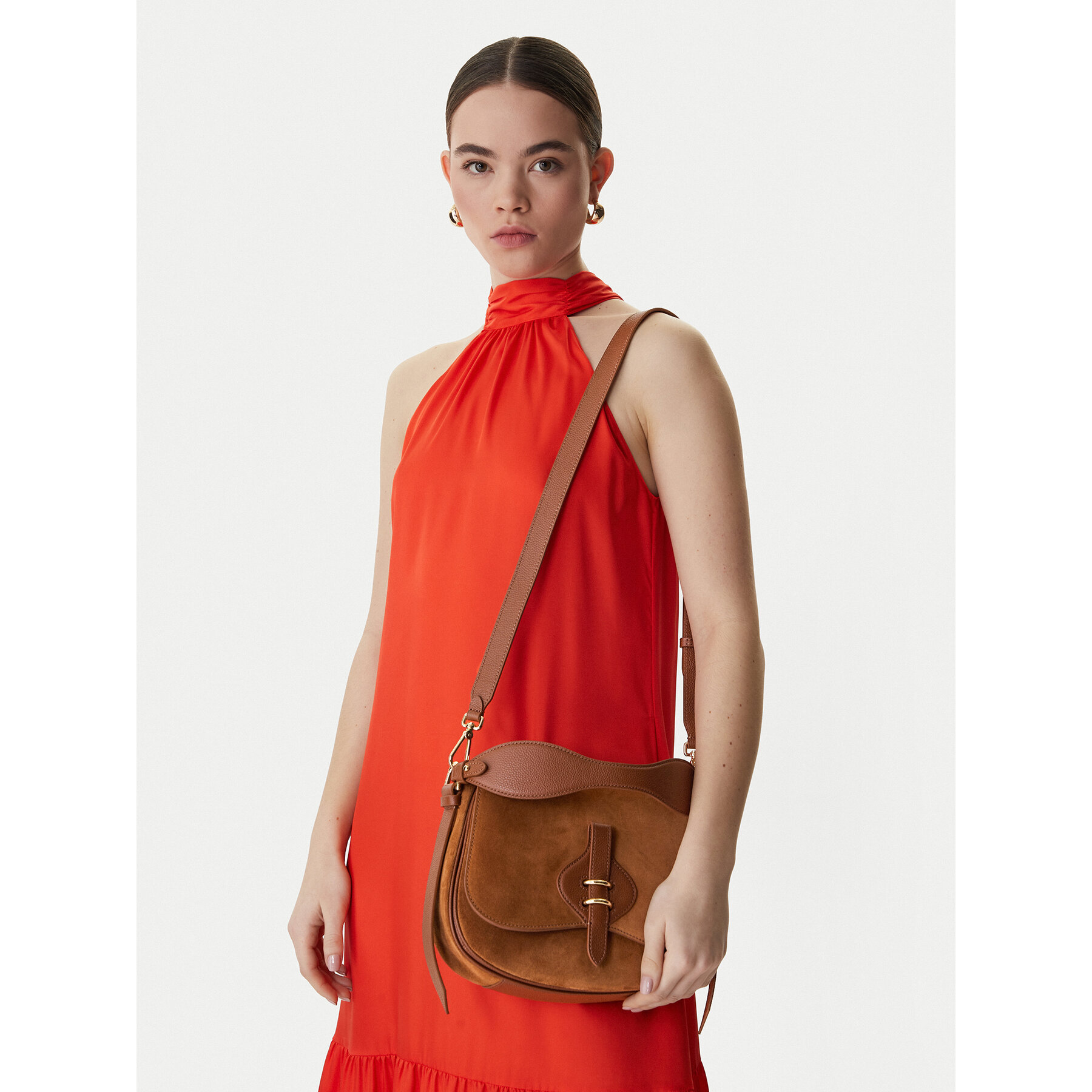 Дамска чанта Coccinelle U7F Coccinellemavery E1 U7H 18 01 01 Кафяв