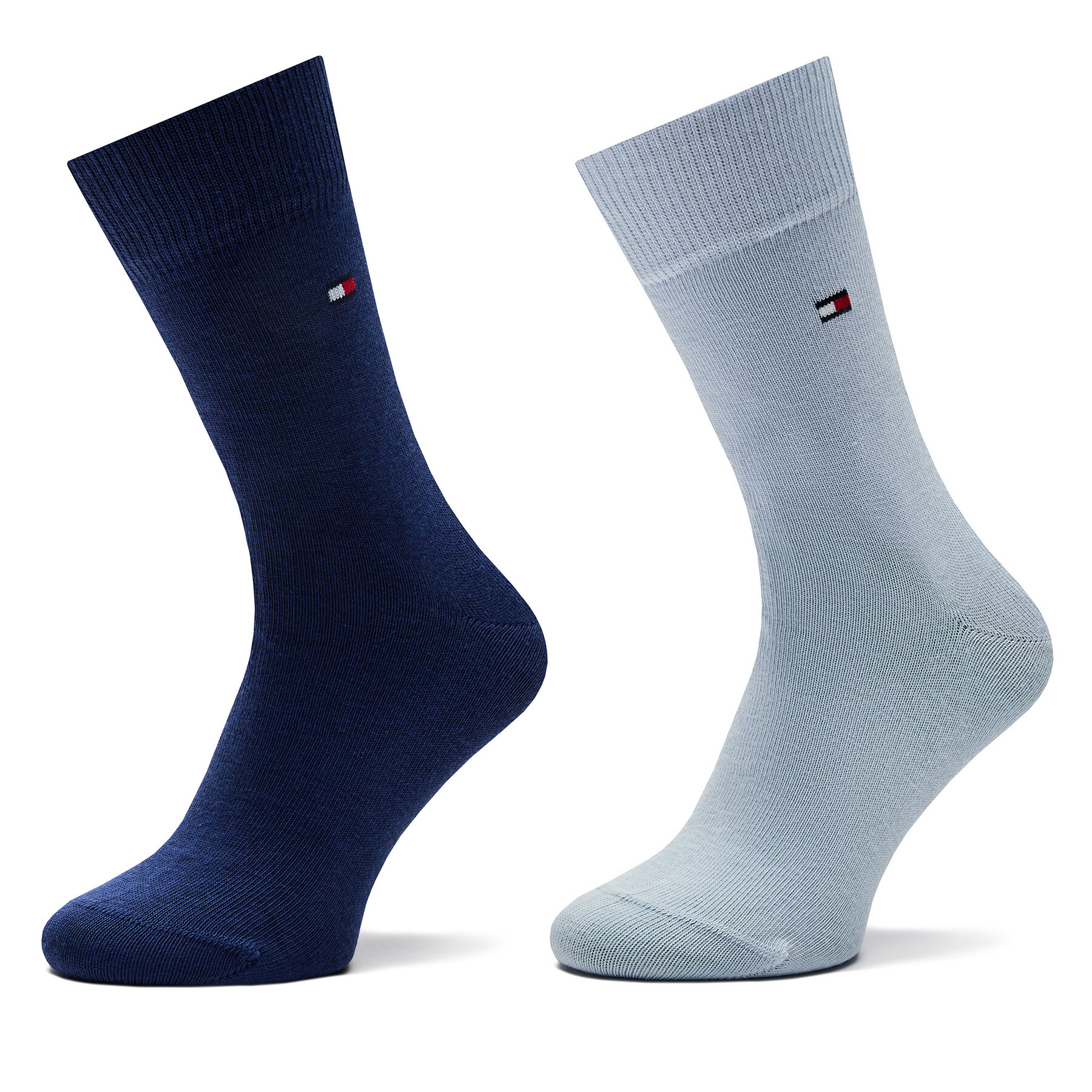 2 pares de calcetines altos para niño Tommy Hilfiger 391334074 Celeste