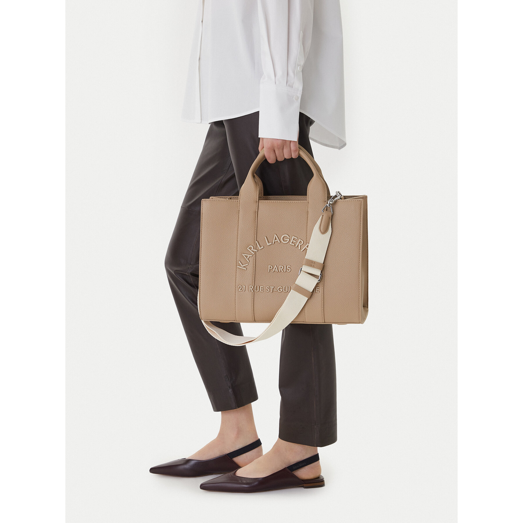 Geantă KARL LAGERFELD B1W30041 Maro