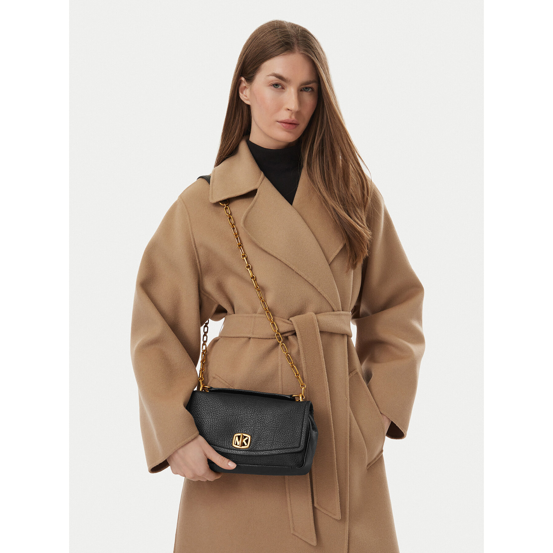 Τσάντα MICHAEL Michael Kors 30F6AYTL5E Μαύρο