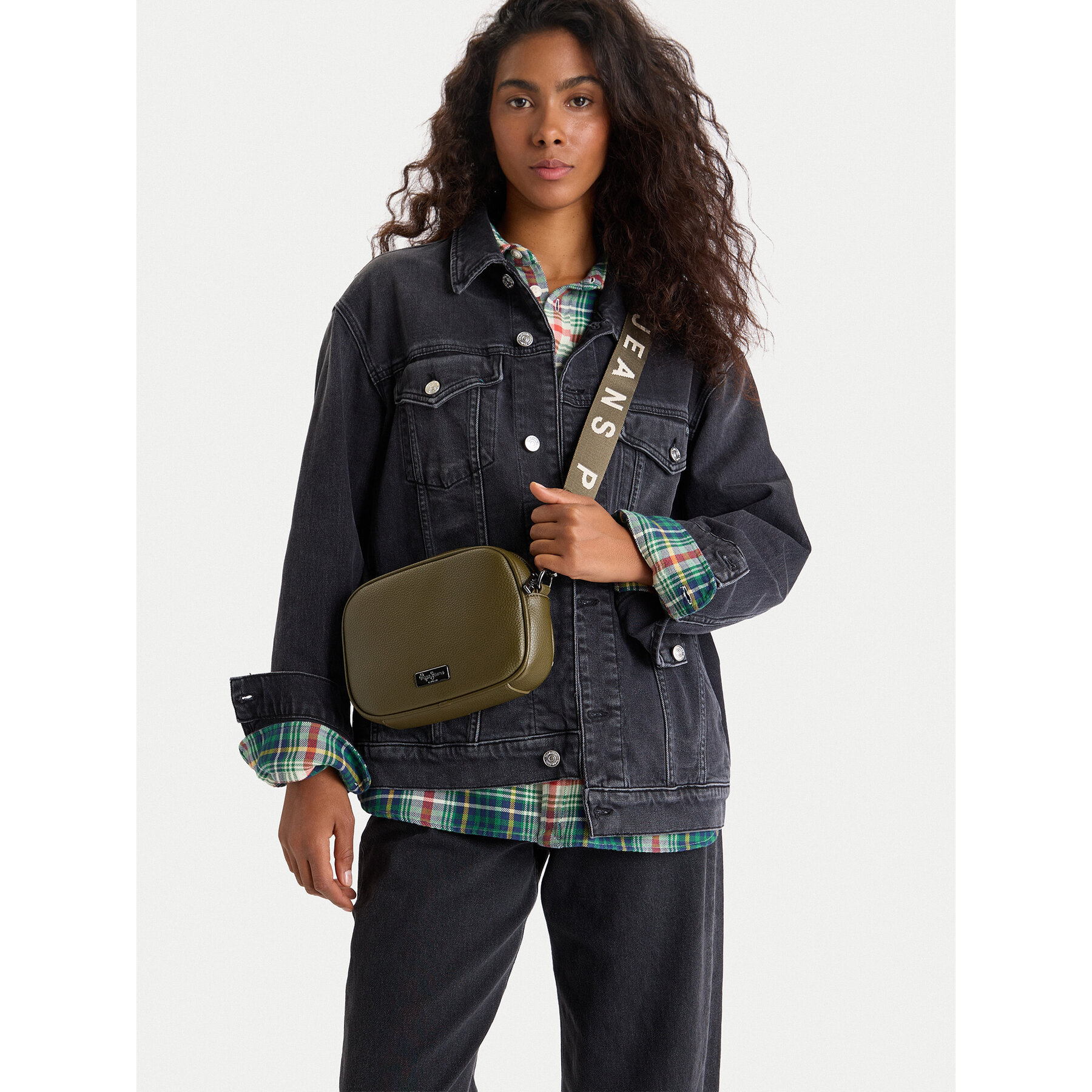 Geantă Pepe Jeans Georgina PL0300039 Kaki