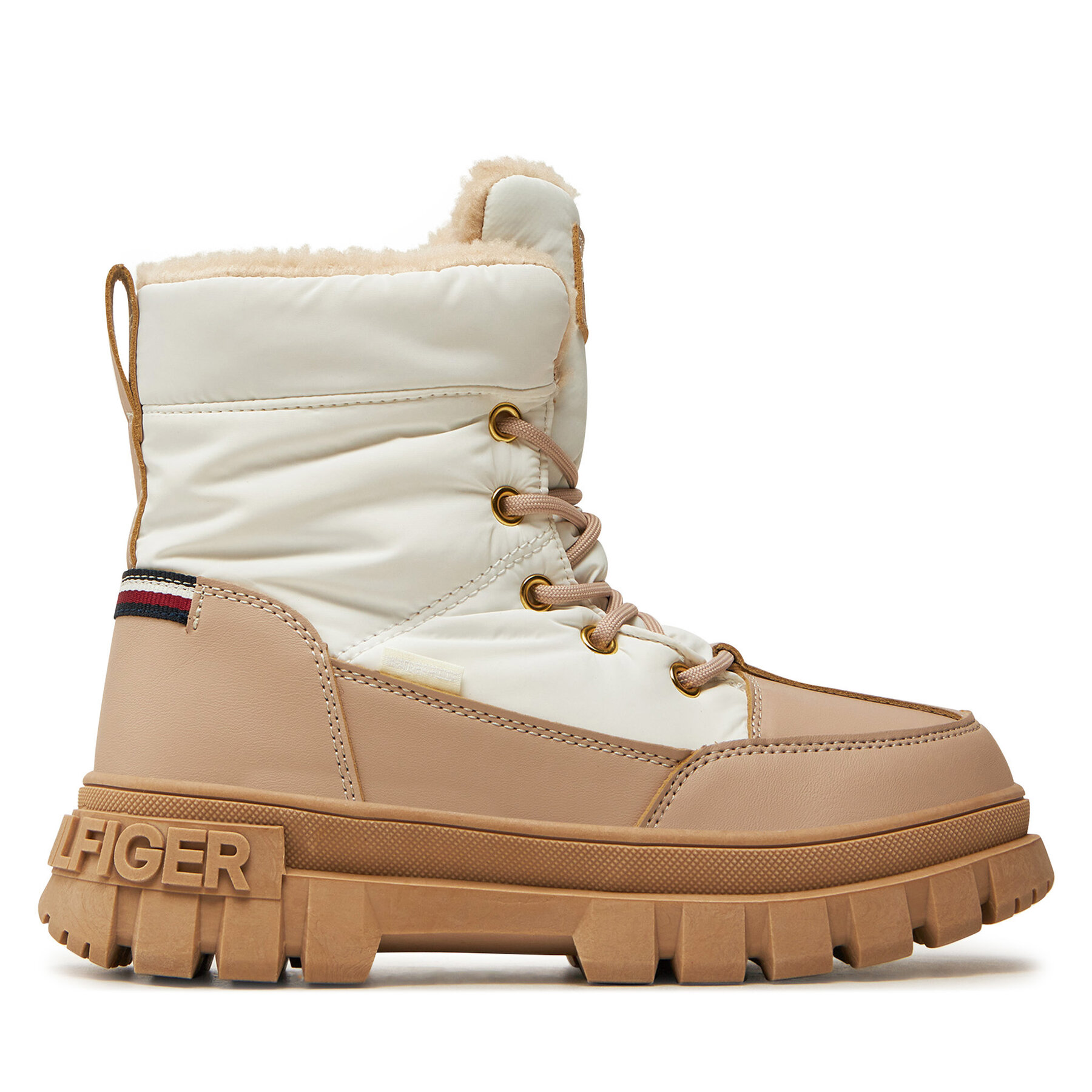 Botas de nieve Tommy Hilfiger Fur Boot T3A5-33609-1695 S Beis