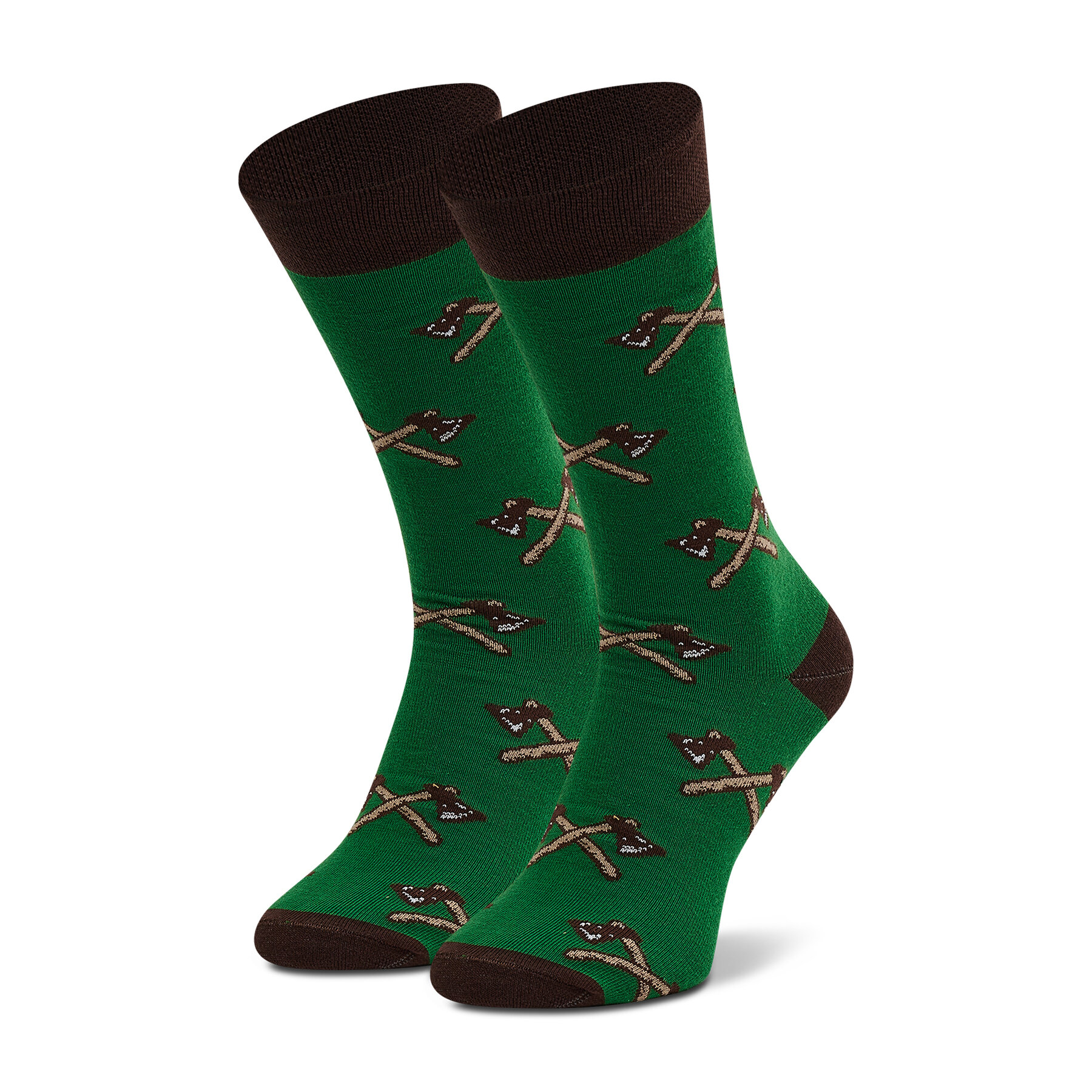 Șosete Înalte Unisex Cup of Sox Z Siekierą Na Osy Zielone Cup imagine noua