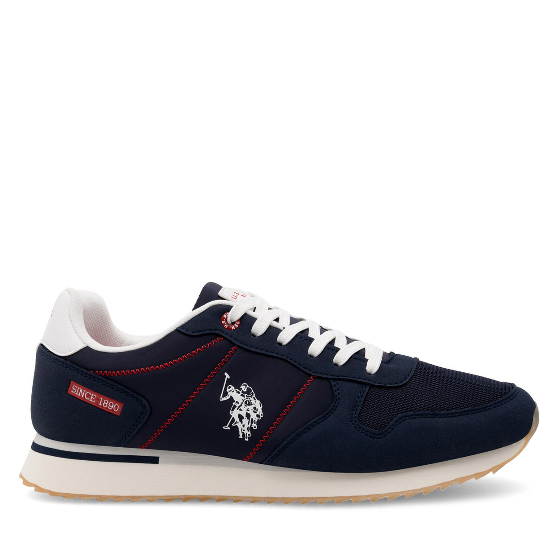 Férfi Sportcipő U.S. Polo Assn., Méret: 42, Sötétkék, ALTENA001A