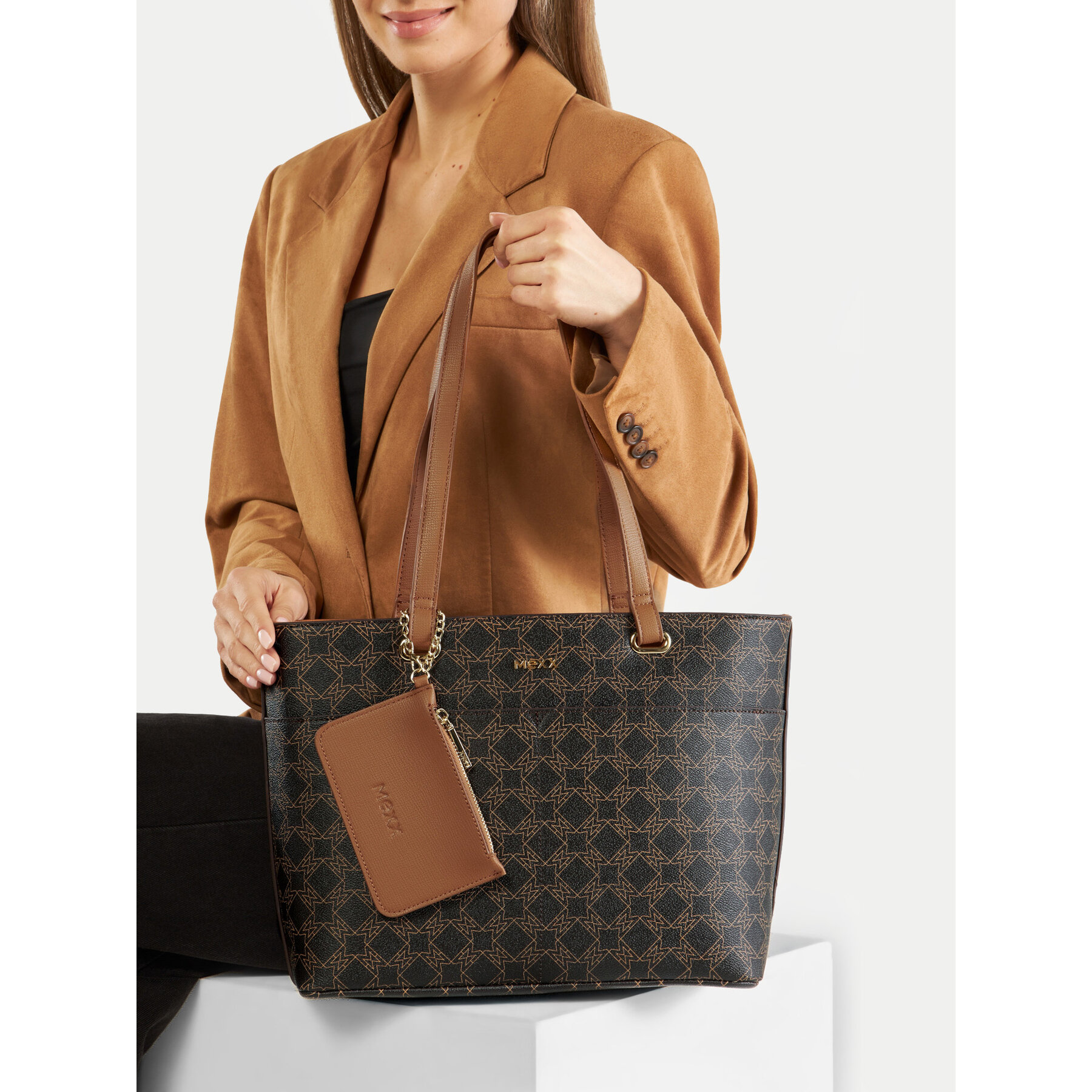 Τσάντα MEXX MEXX-S-003-07 Καφέ