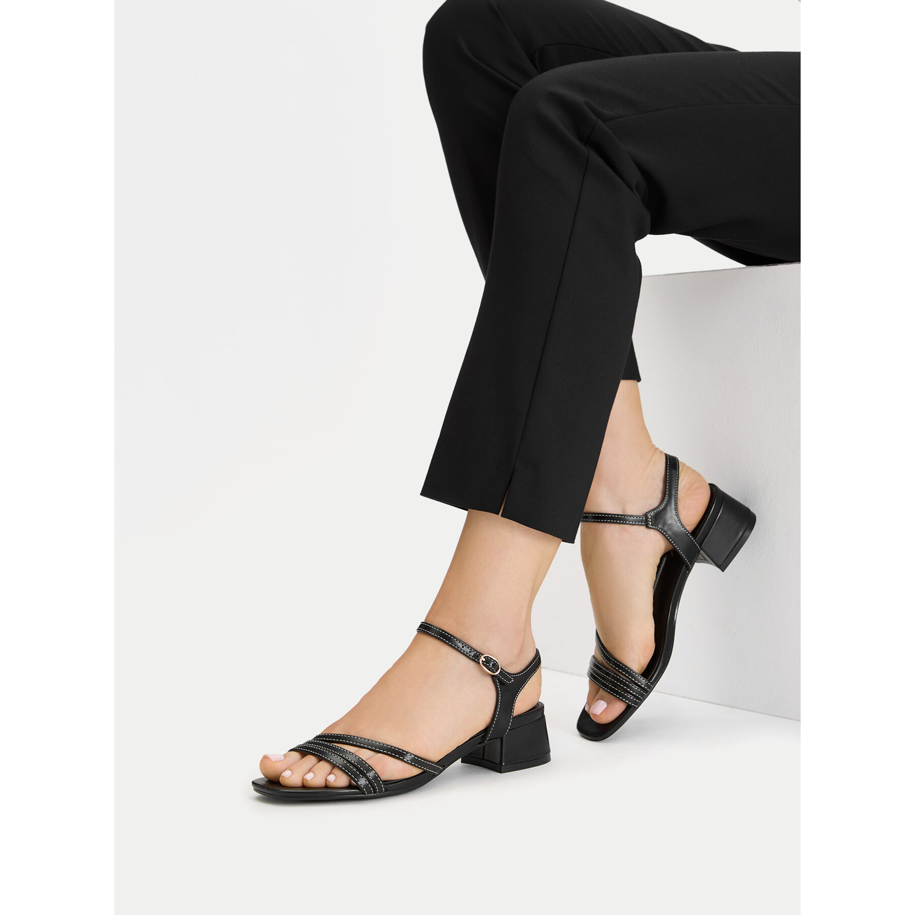 Σανδάλια JENNY CEO-S2SH3373-08 Μαύρο