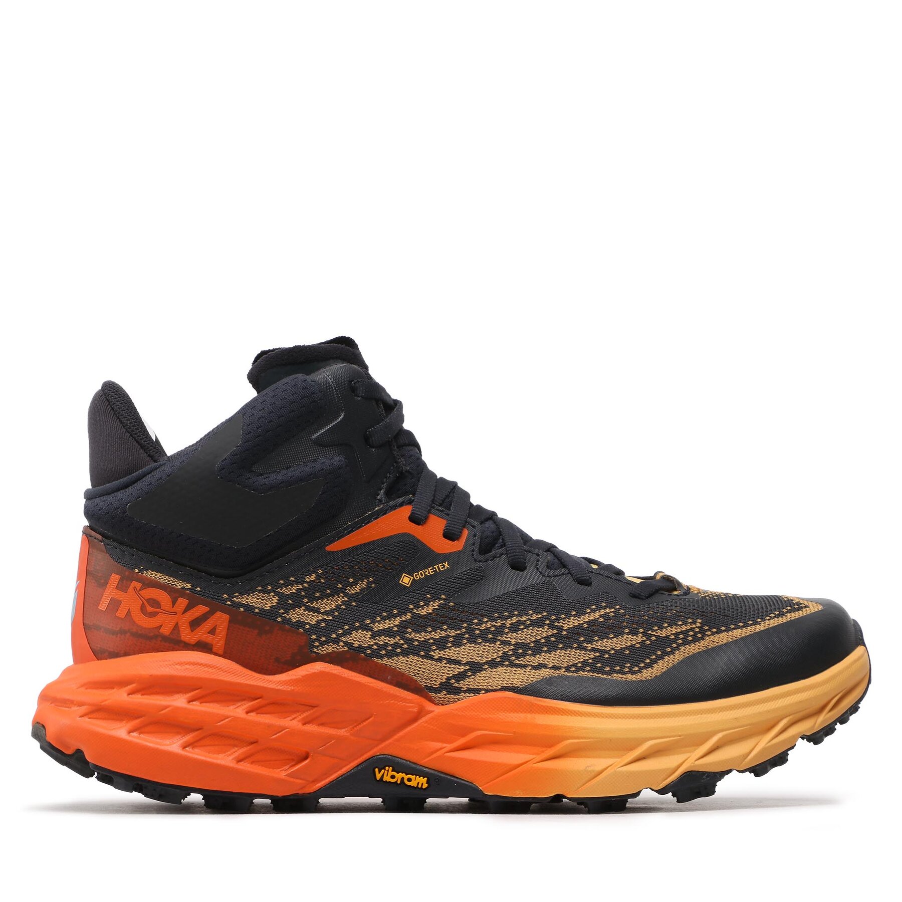 Chaussures de trekking Hoka Speedgoat 5 Mid Gtx GORE-TEX 1127918 Noir