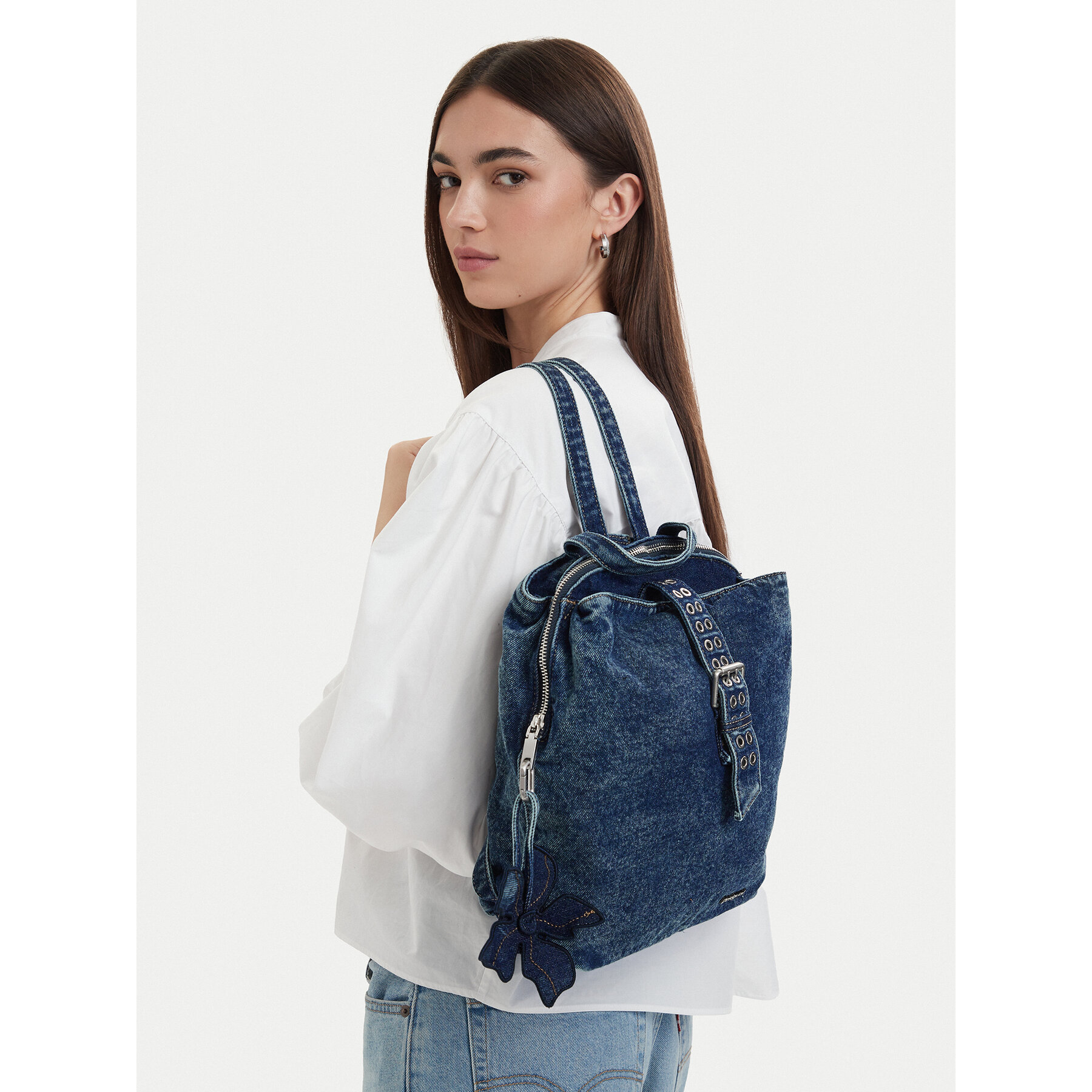Nahrbtnik Desigual 26SAKD03 Modra