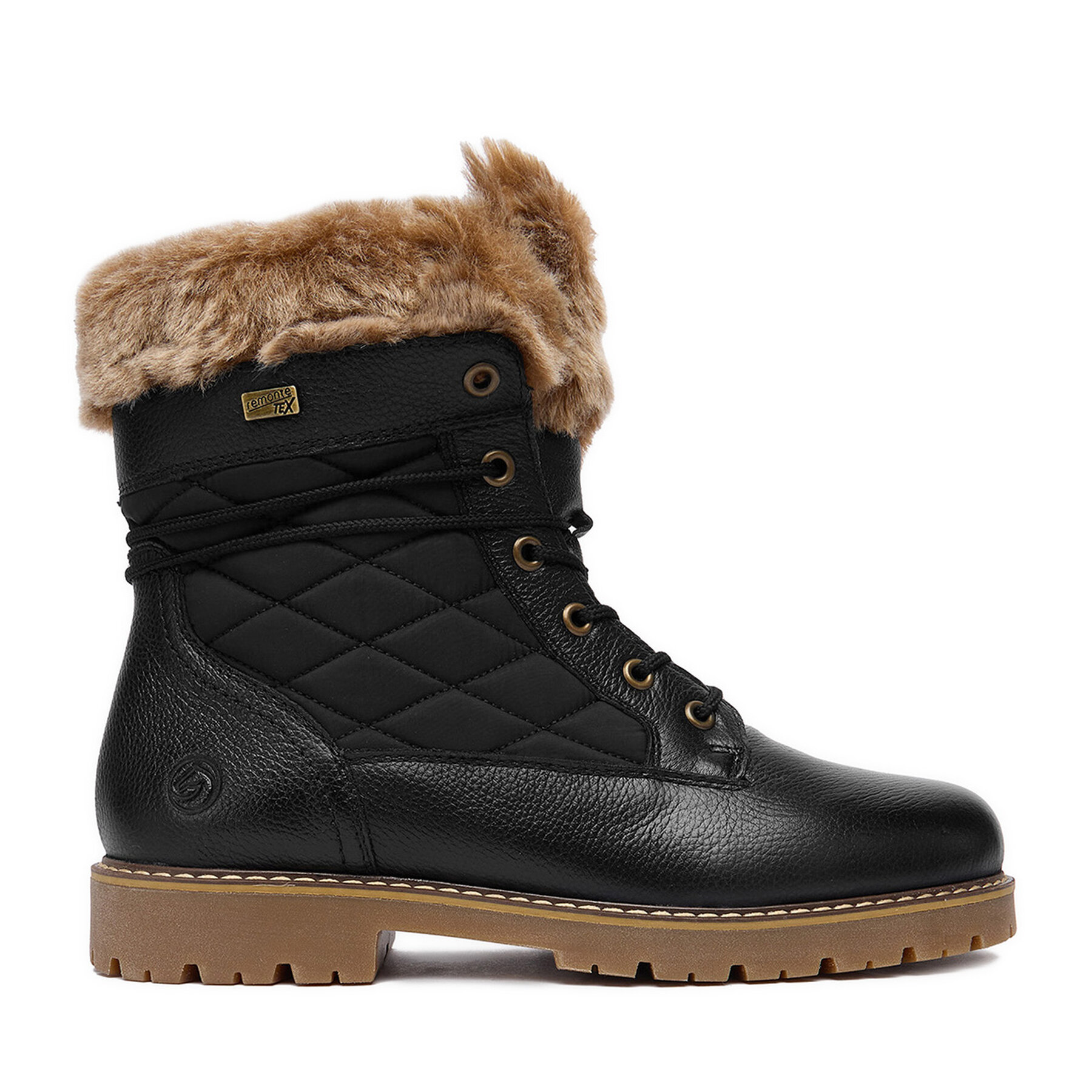 Bakancs Remonte CEO-D9383-03 Fekete