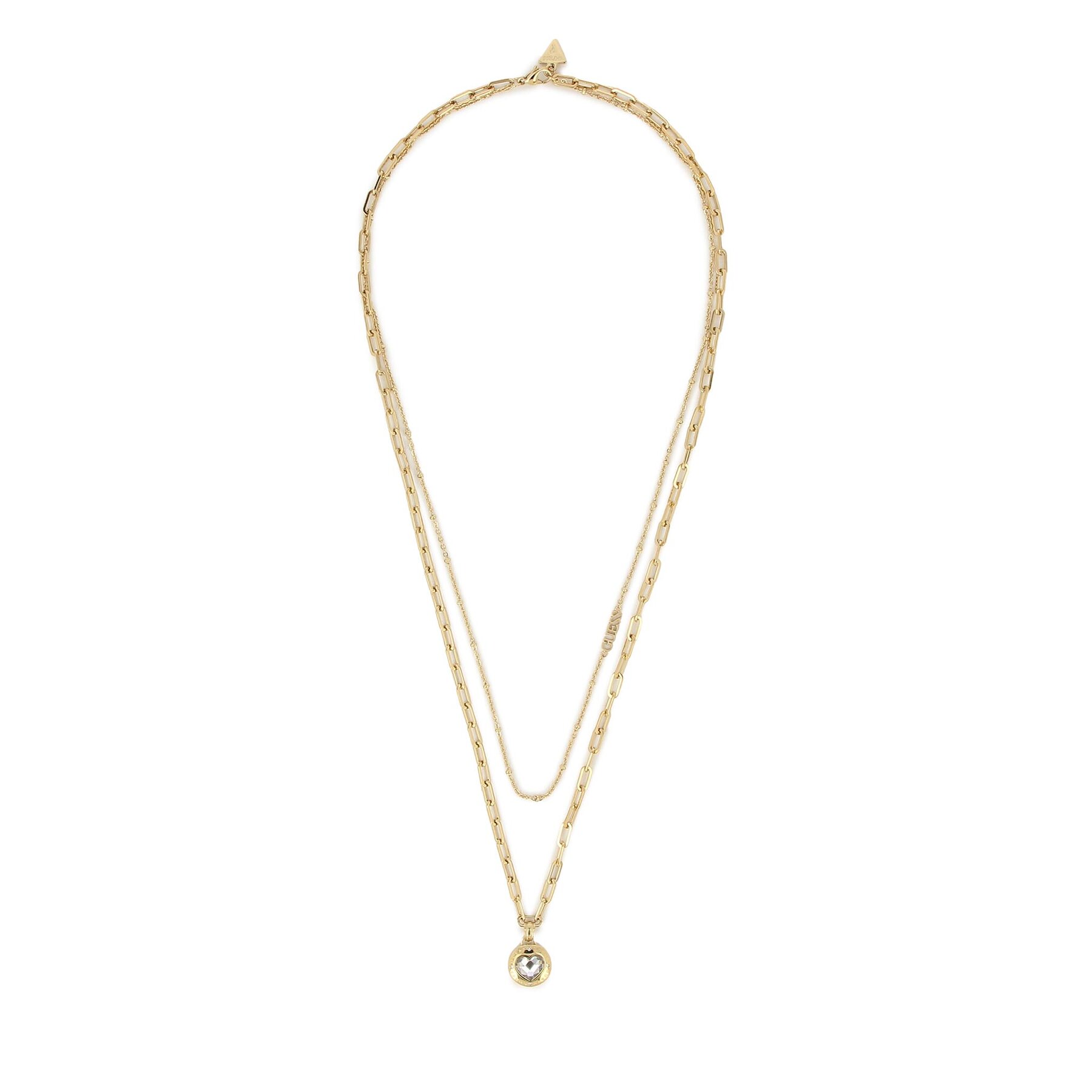 Ogrlica Guess JUBN03 348JW YELLOW GOLD