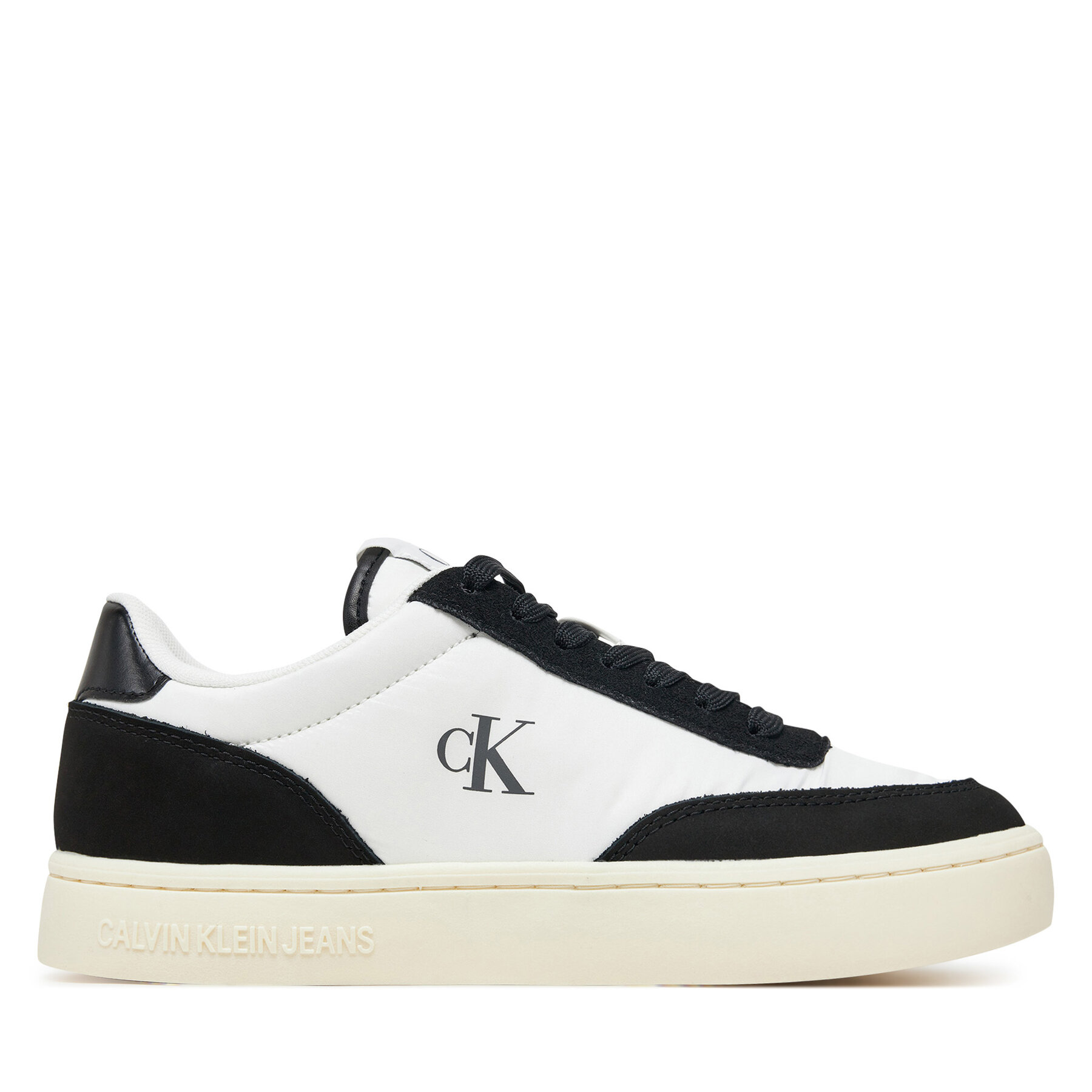 Sneakersy Calvin Klein Jeans Classic Cupsole Mix In YW0YW01767 Biela