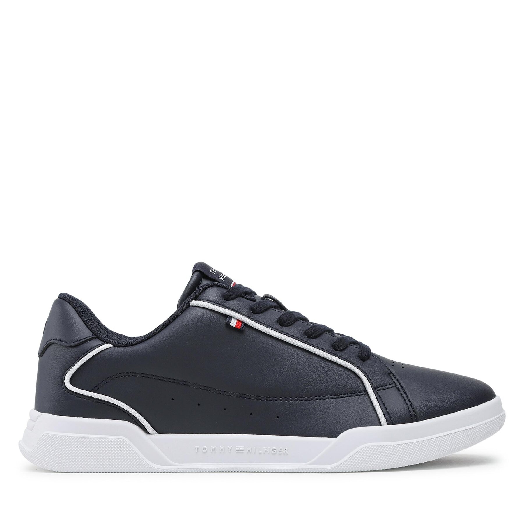 Sneakers Tommy Hilfiger Lo Cup Leather FM0FM04429 Mörkblå