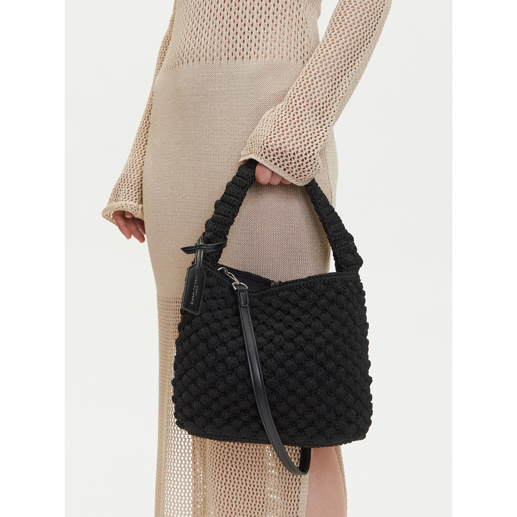 Дамска чанта Gianni Chiarini Bella BS 11576 TRCBBL Черен