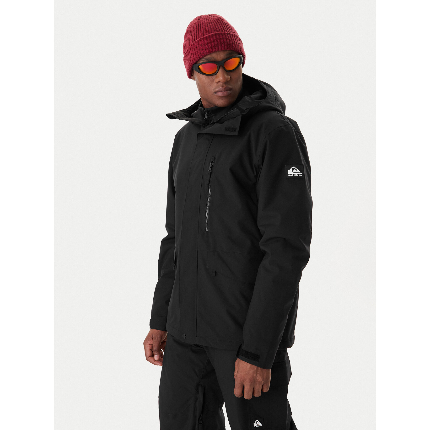 Quiksilver Skijacke Mission Solid EQYTJ03523 Schwarz Regular Fit