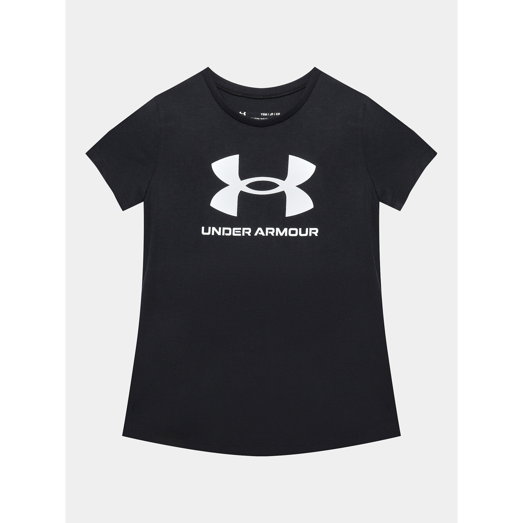 Under Armour T-shirt Ua Sportstyle Logo Ss 1361182 Nero Loose Fit