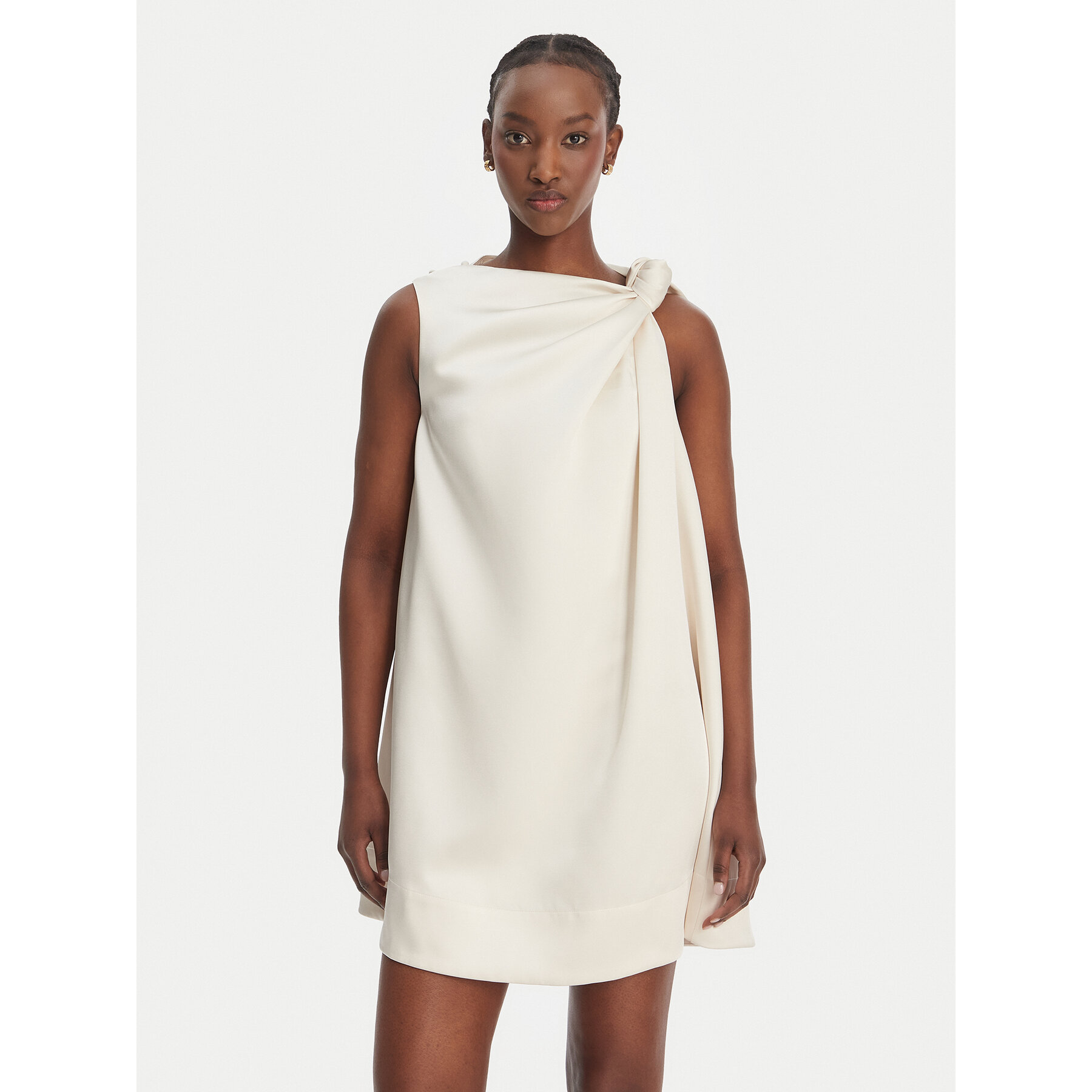 Eleh Coctailkleid SS260328 Weiß Relaxed Fit