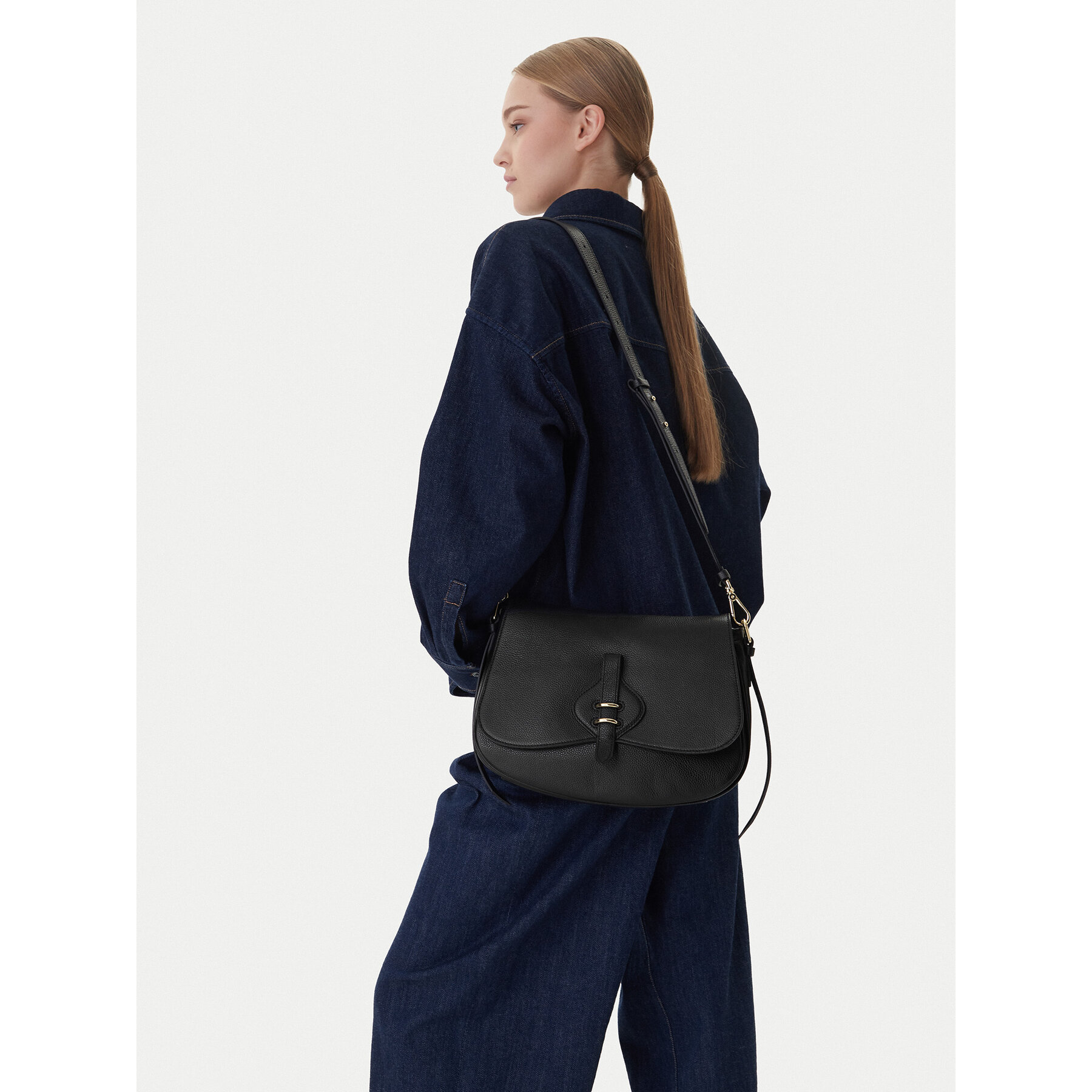 Geantă Coccinelle U7F coccinellemavery E1 U7F 12 01 01 Negru