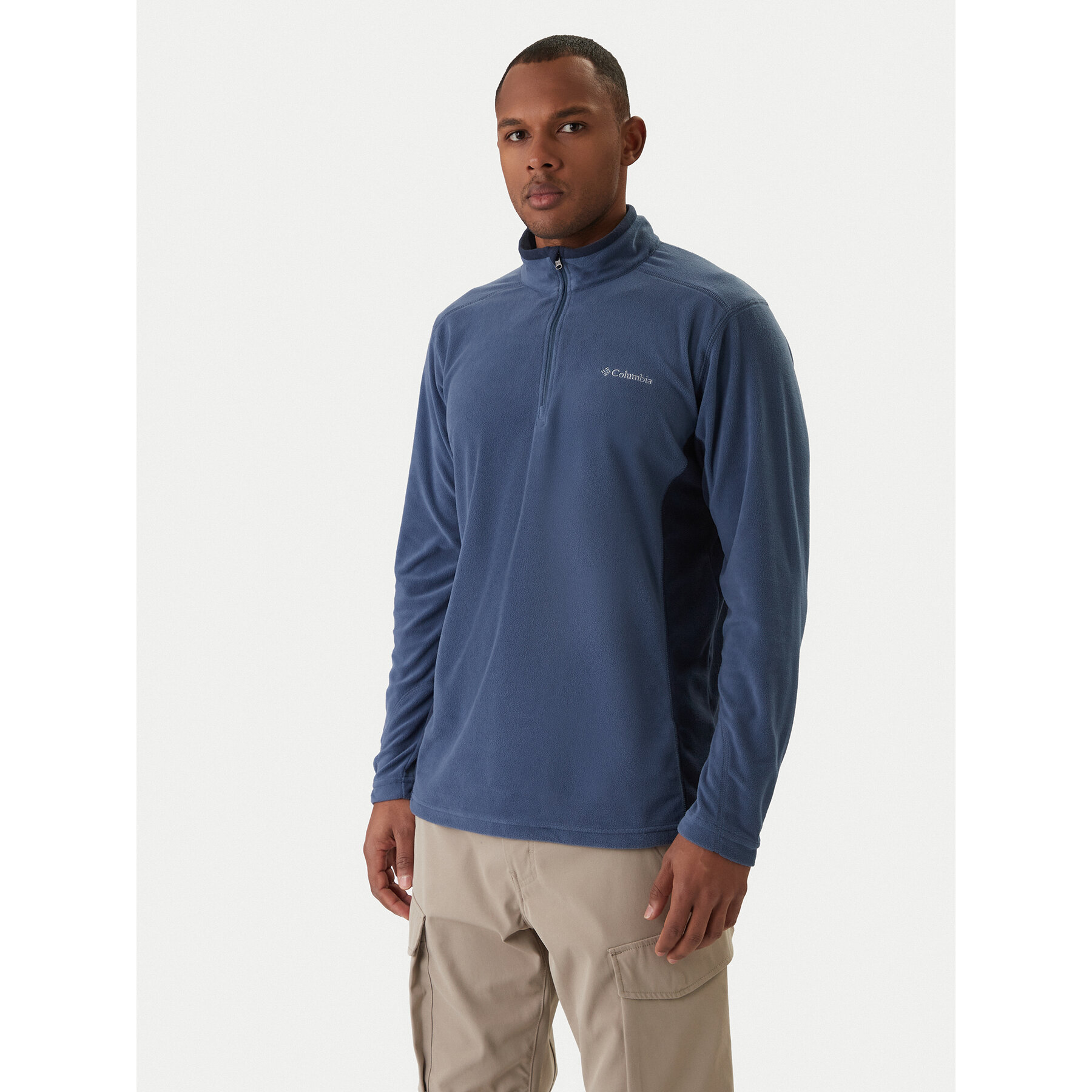 Columbia Fleecejacke Klamath Range™ II 1352472 Blau Regular Fit