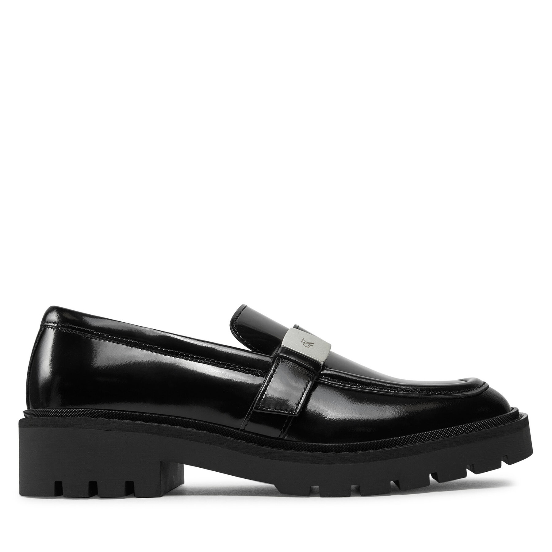 Loafers Calvin Klein Jeans Flatform Shoe Driver Hdw YW0YW01657 Negru