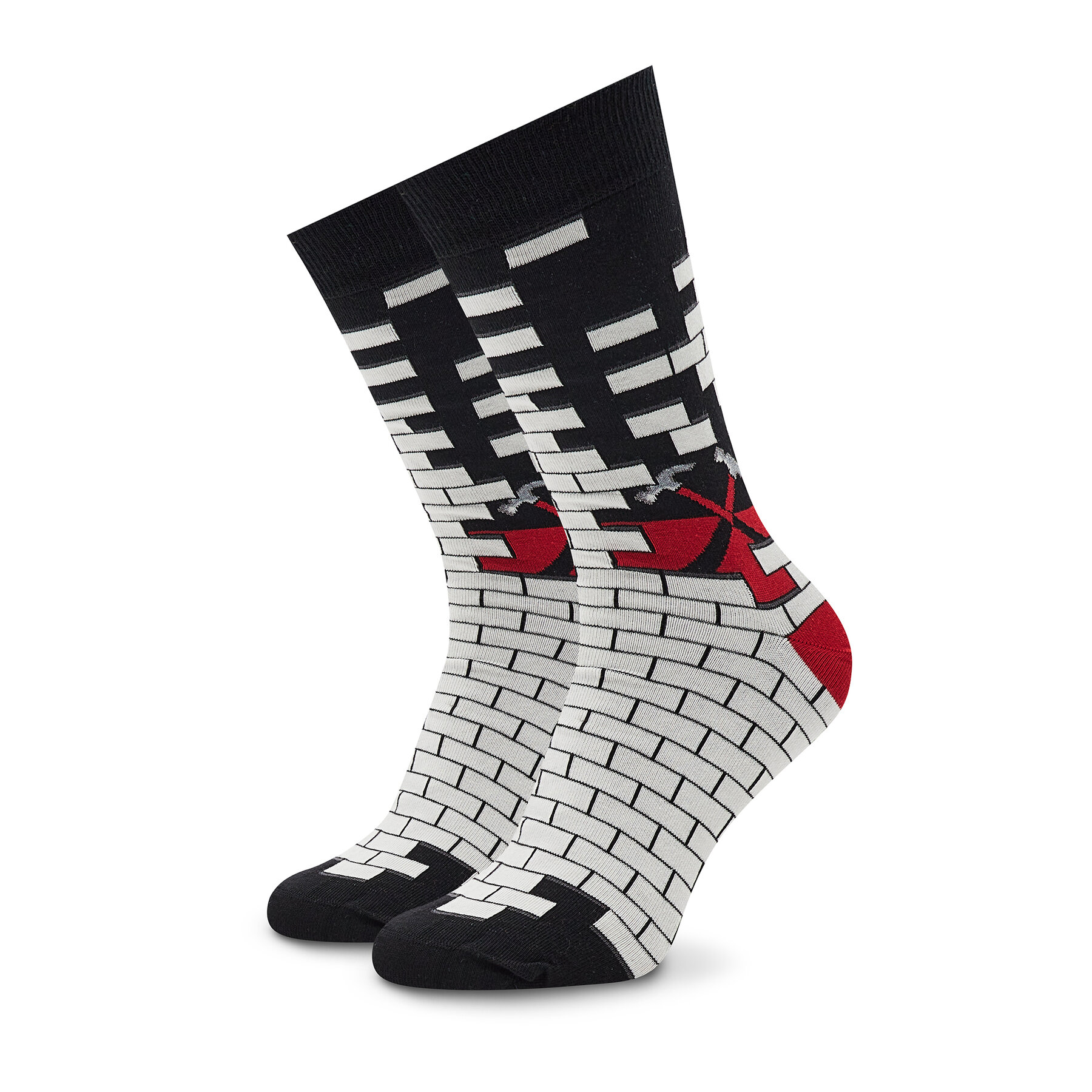 

Високі шкарпетки unisex Stereo Socks Bricks Hammers Білий