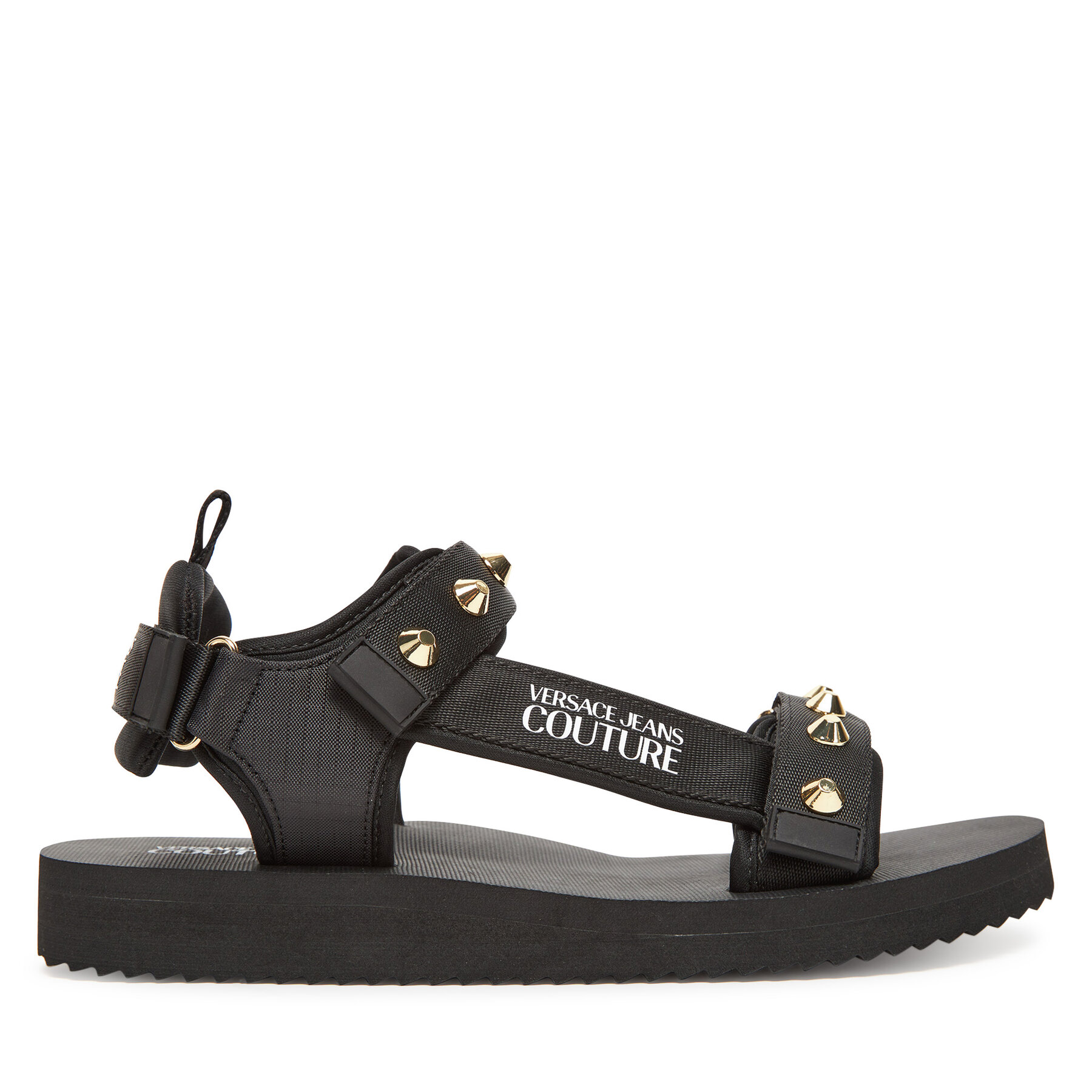 Сандали Versace Jeans Couture 78YA3S7C Черен