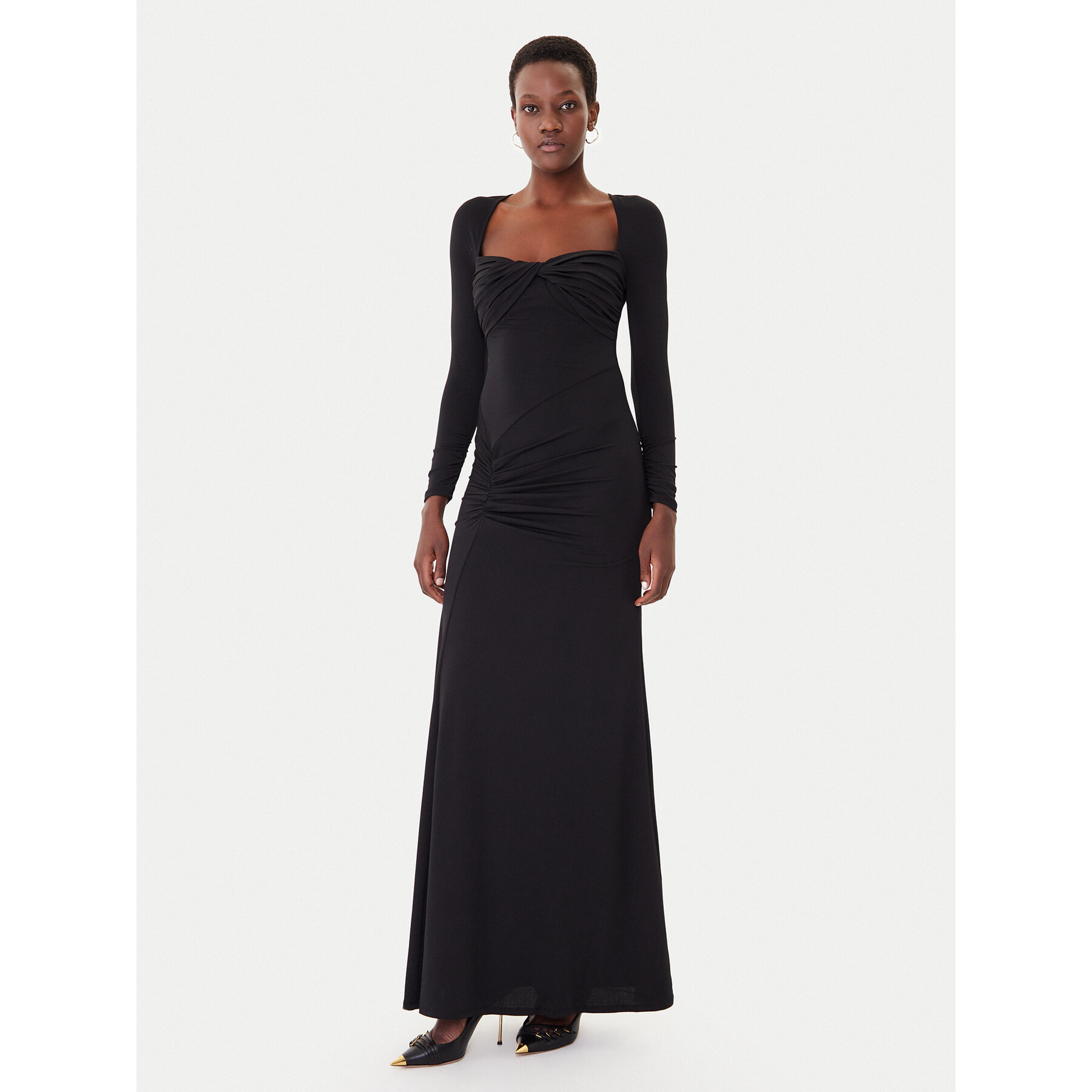 Marciano Guess Abendkleid 5BGK23 6257A Schwarz Regular Fit