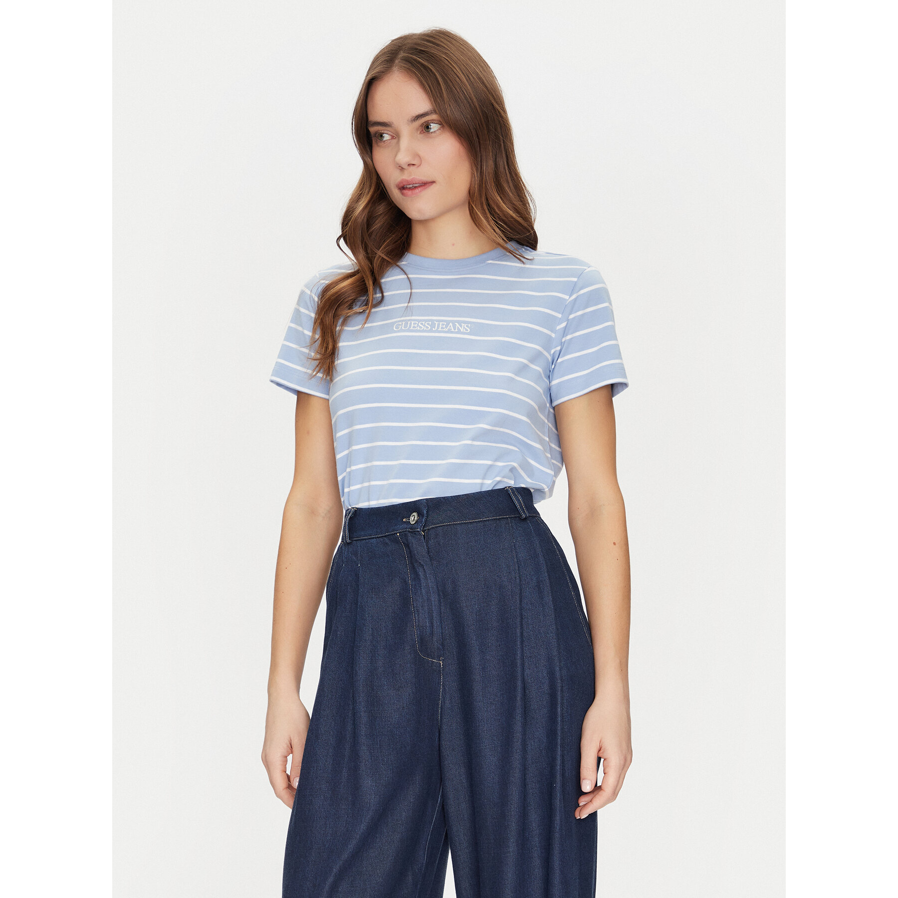 Guess Jeans Póló W4BI53 KCIE1 Színes Regular Fit