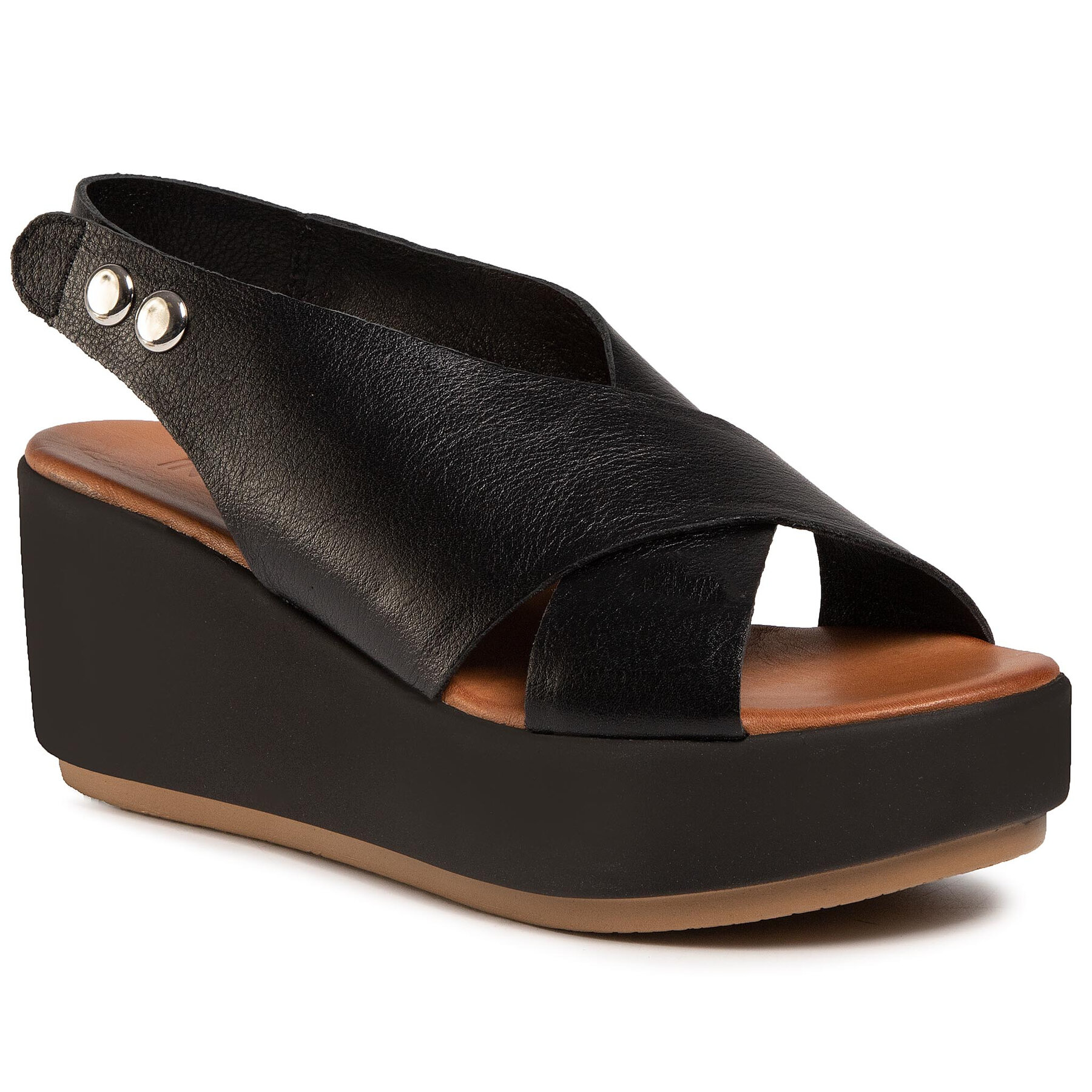Sandale Inuovo 123031 Black epantofi.ro imagine noua