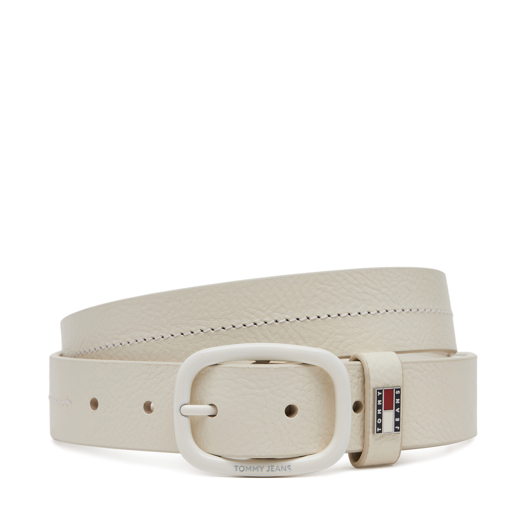Curea de Damă Tommy Jeans Tjw Oval Tonal 3.0 AW0AW17392 Alb