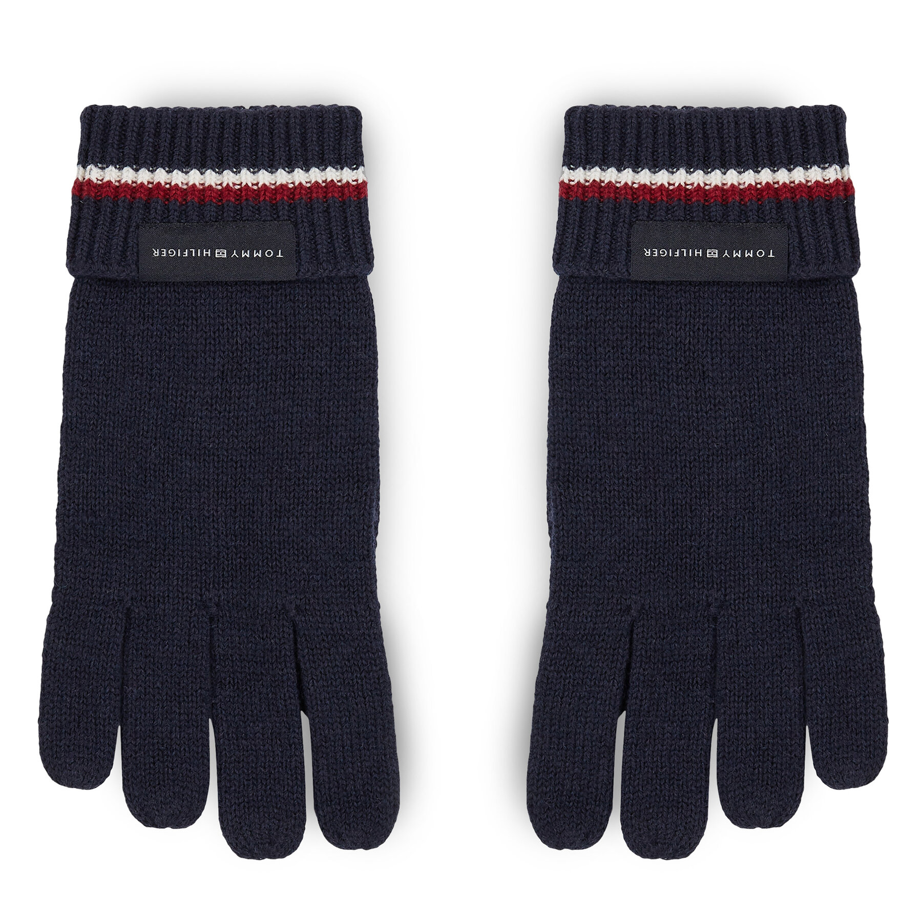 Moške rokavice Tommy Hilfiger Corporate Knit Gloves AM0AM11488 Space Blue DW6