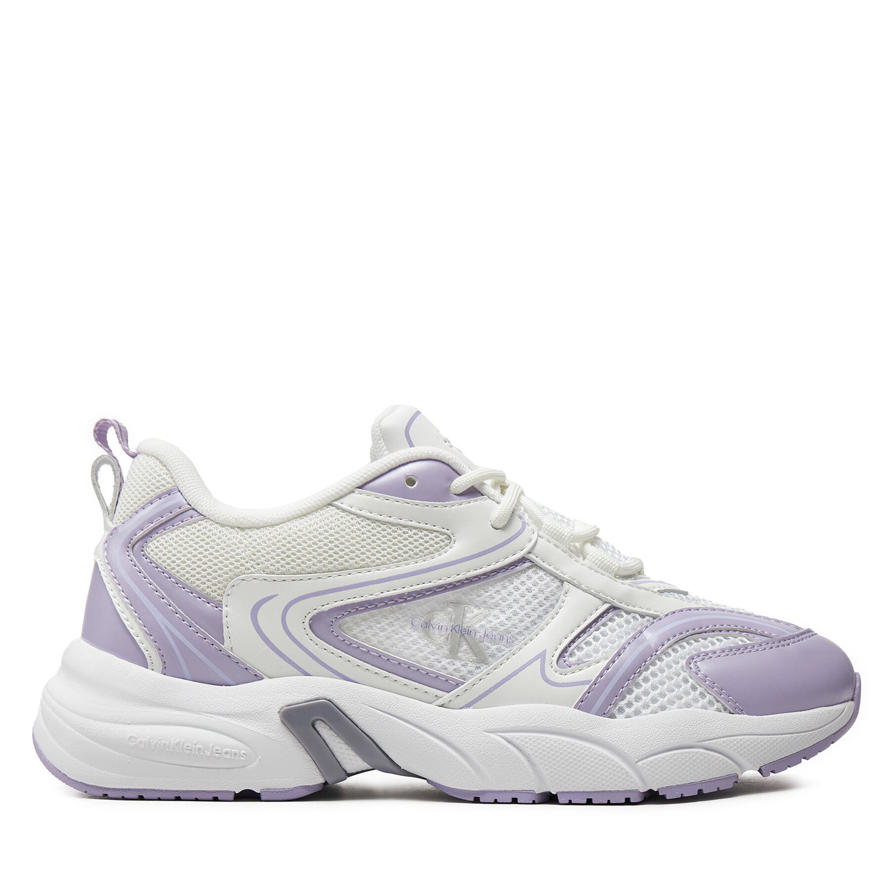 Calvin Klein Jeans Αθλητικά Calvin Klein Jeans Retro Tennis Low Lace Mh Ml Mtl YW0YW01463 Λευκό